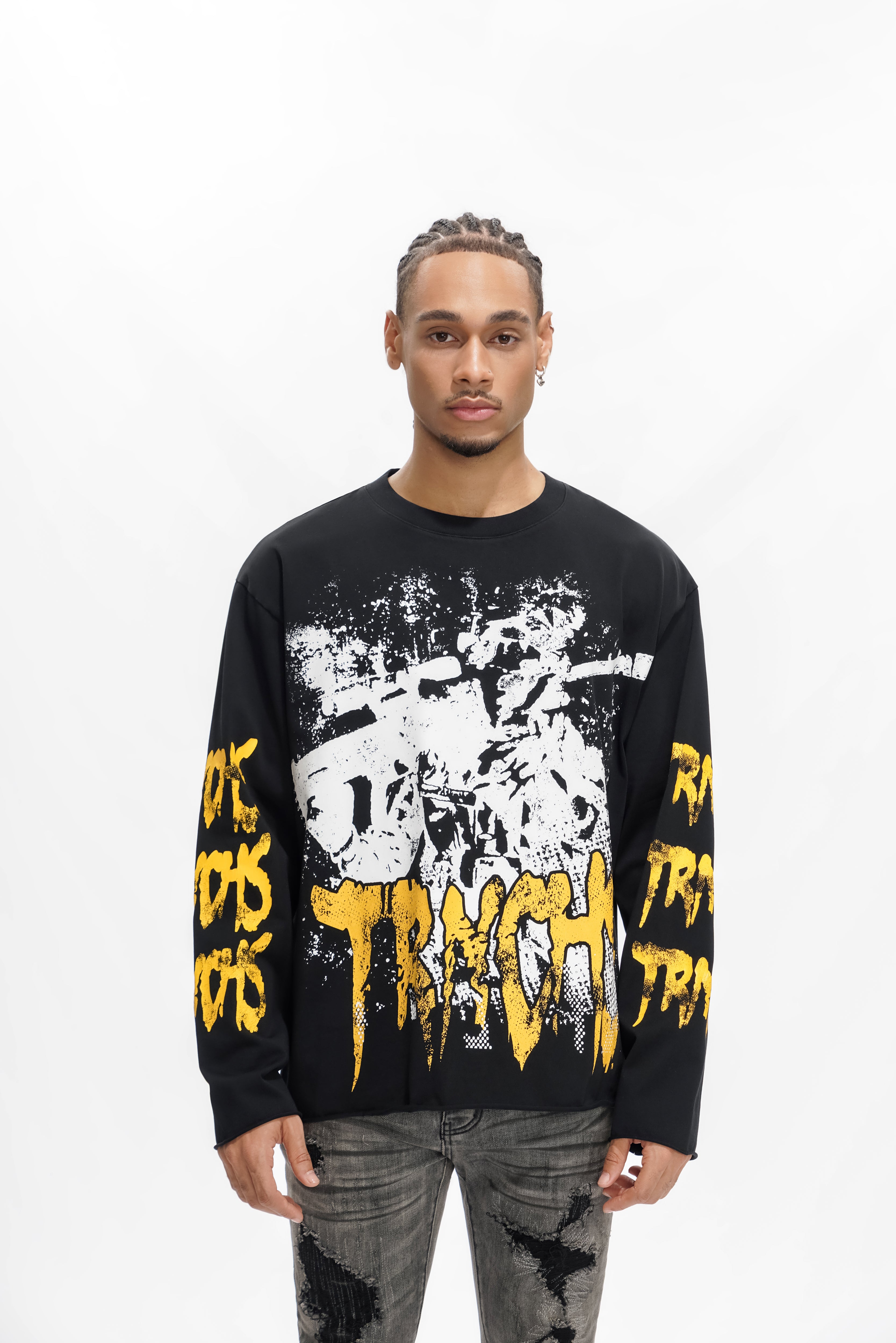 "OPERATOR" Black Long Sleeve