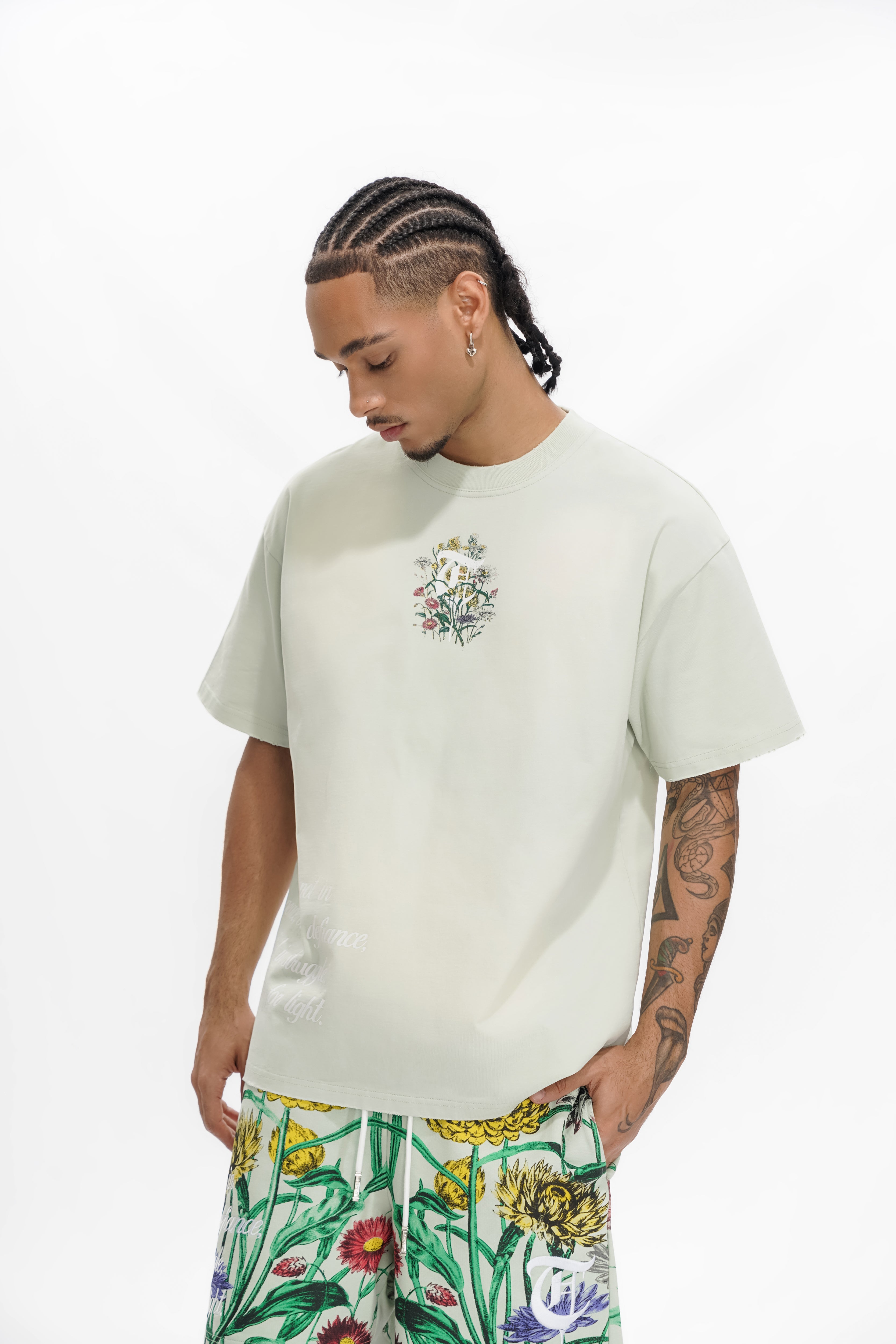 T-SHIRT BLANC GRANDI EN GUERRE