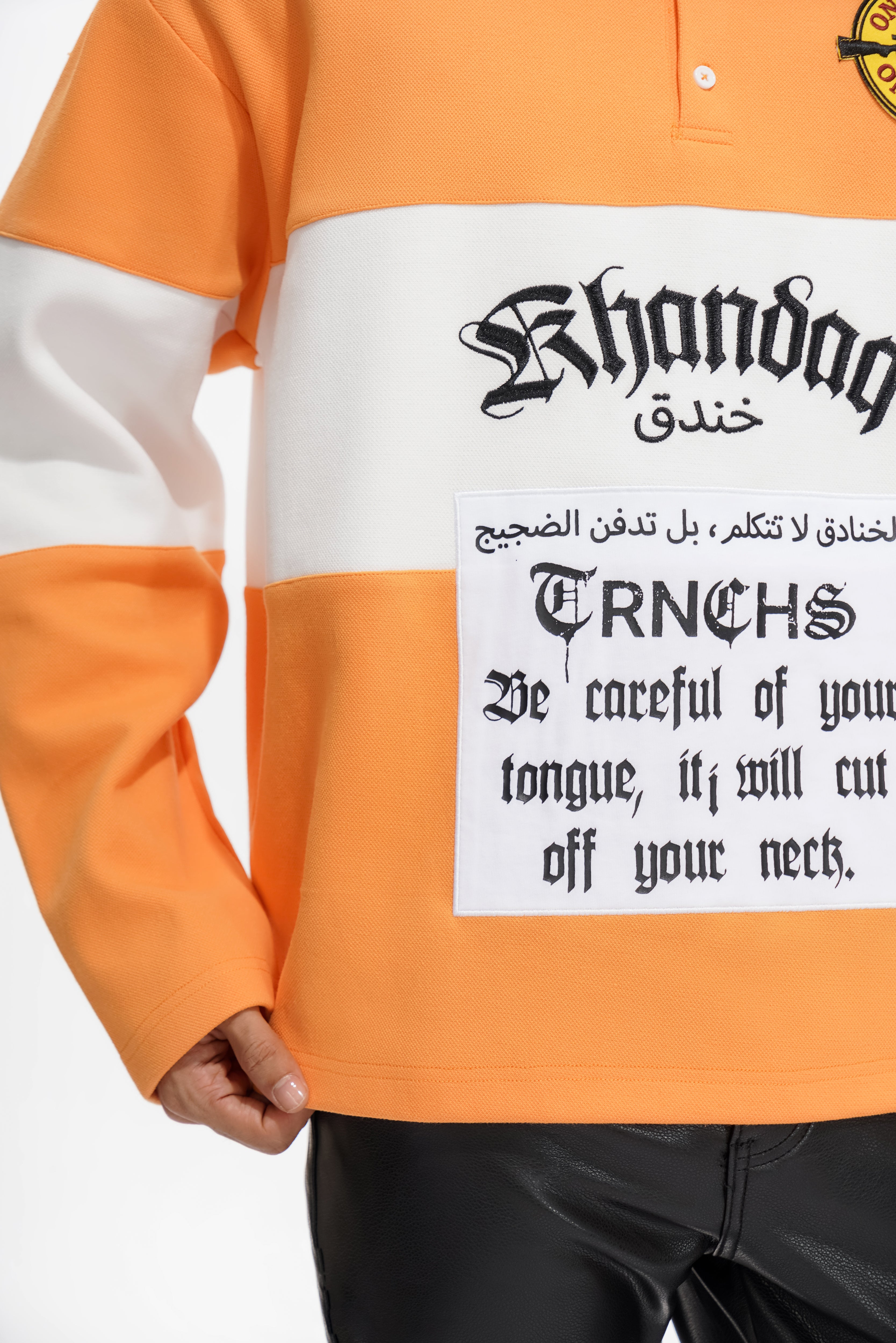 Polo de combat à manches longues