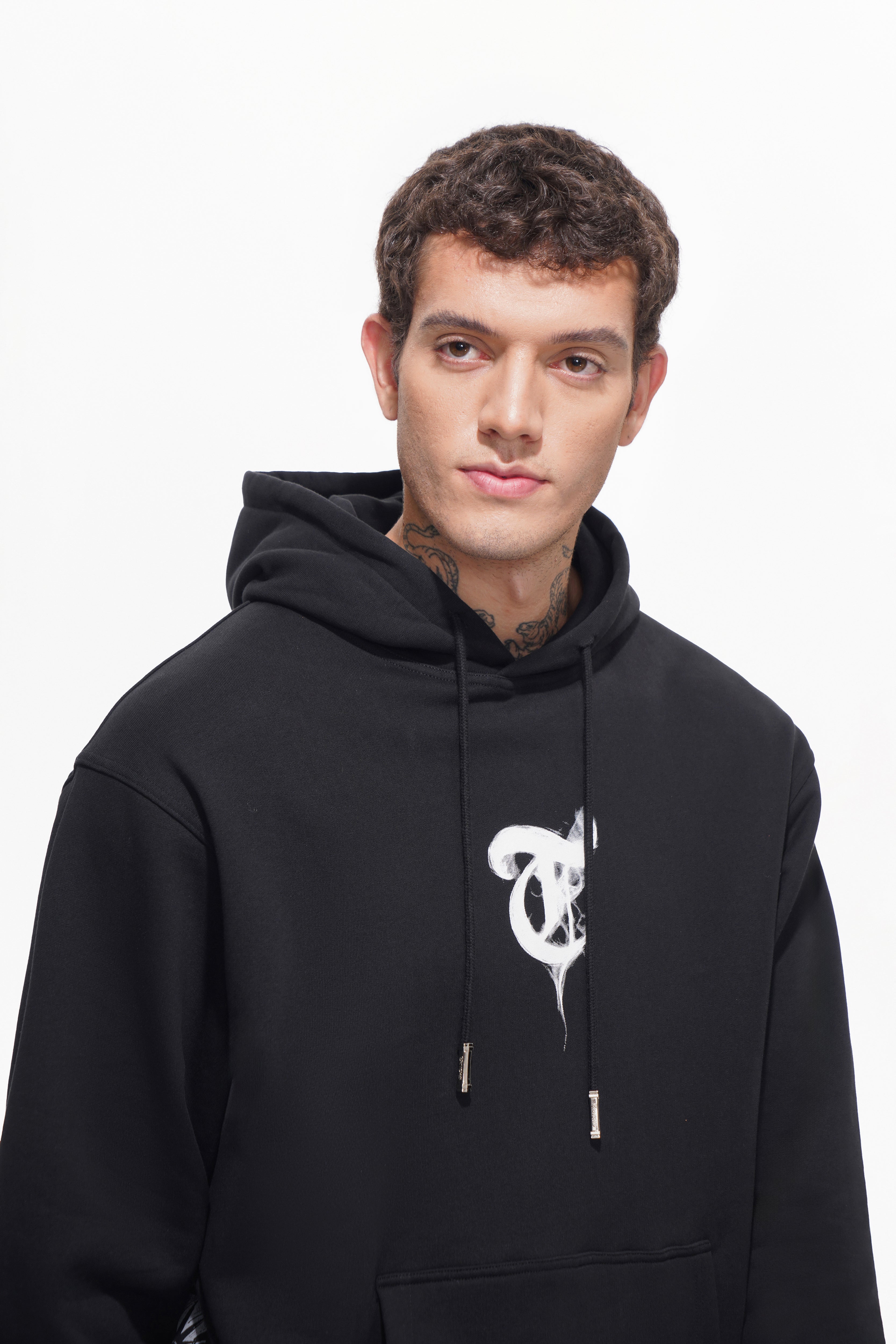 BRENNEN SIE WIE DIE SONNE Schwarzer Hoodie