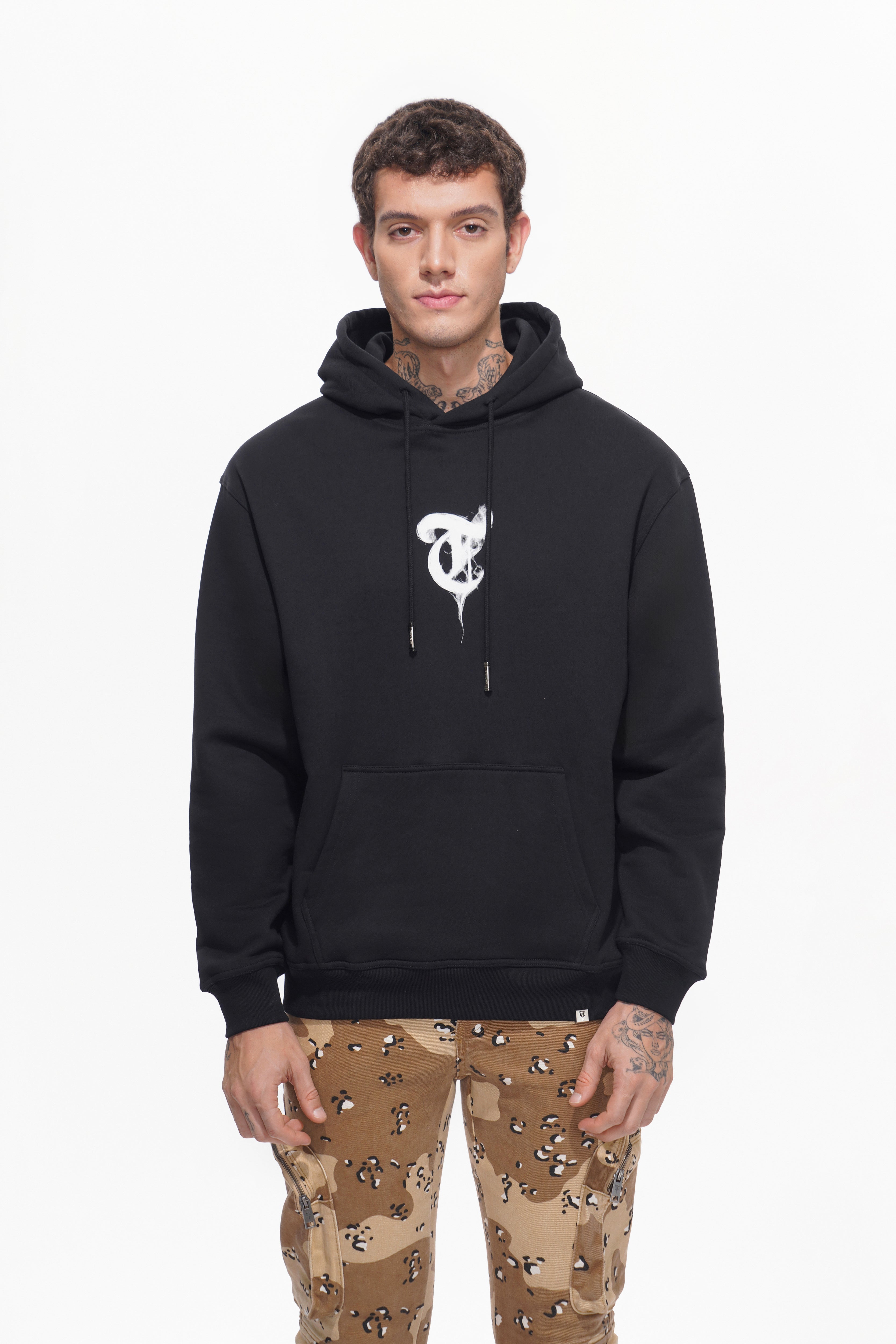 BRENNEN SIE WIE DIE SONNE Schwarzer Hoodie