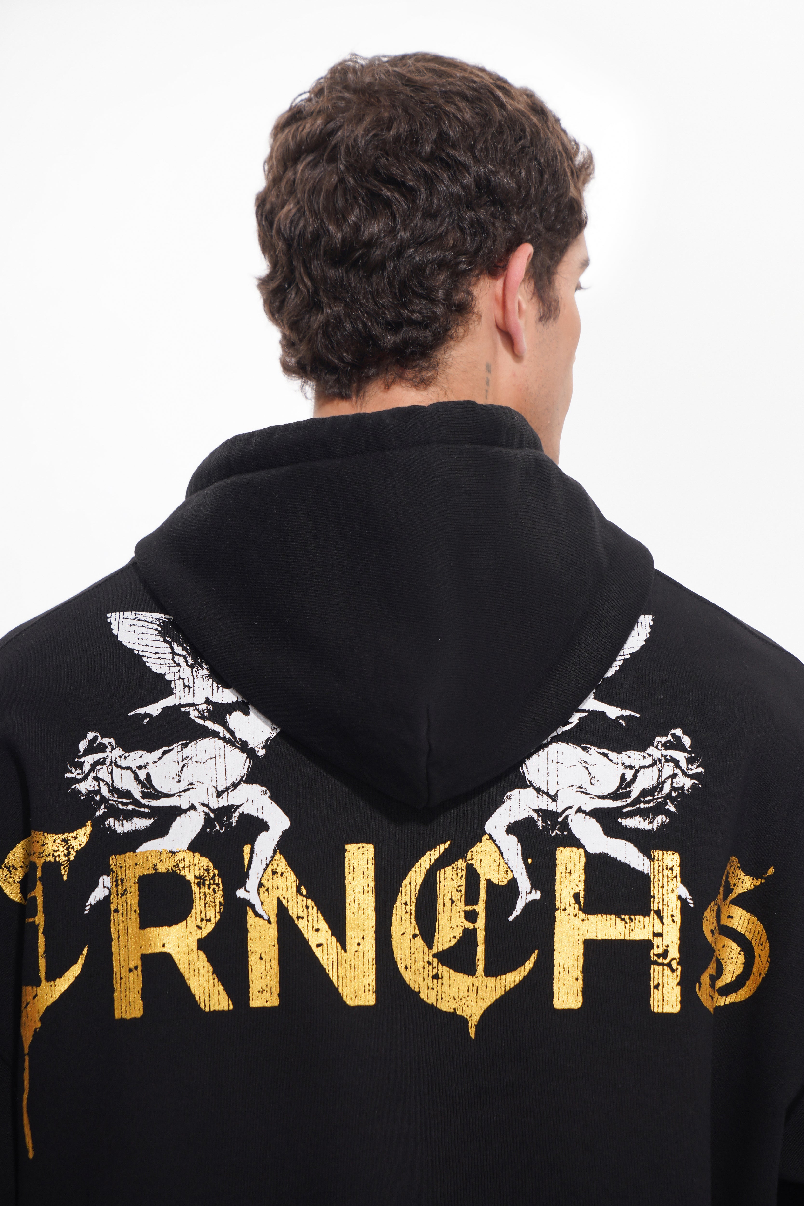 HEAVEN HAS NO SAINTS Black Hoodie