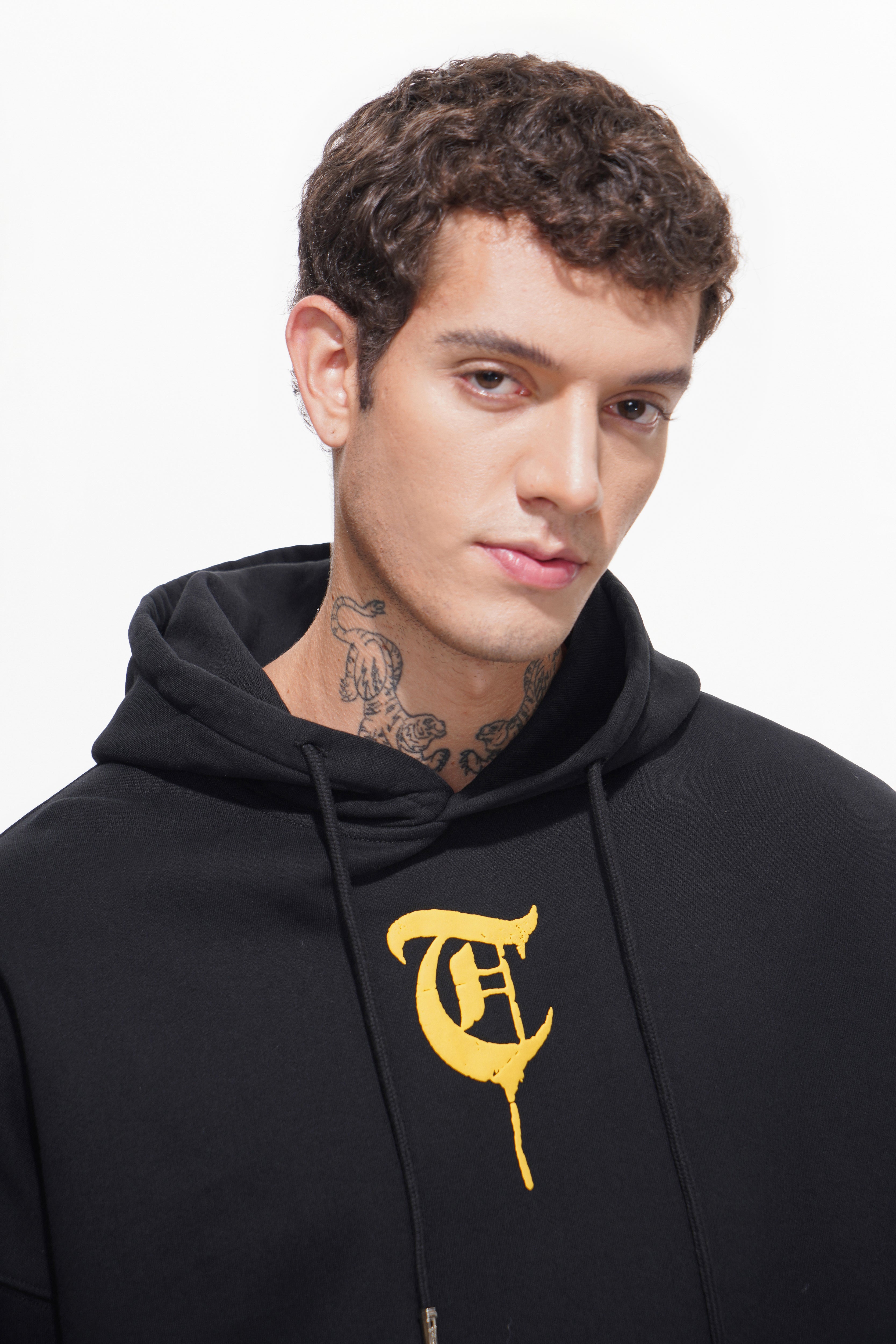 WAR LOVE Black Hoodie