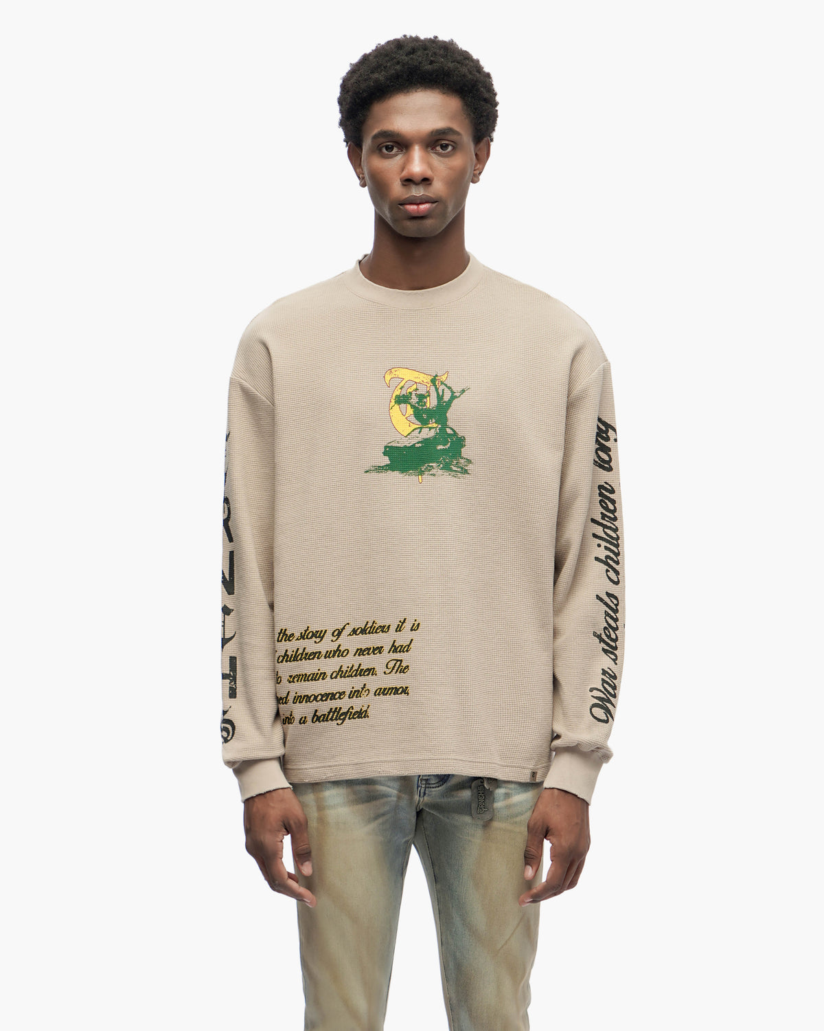Innocence Khaki Crewneck