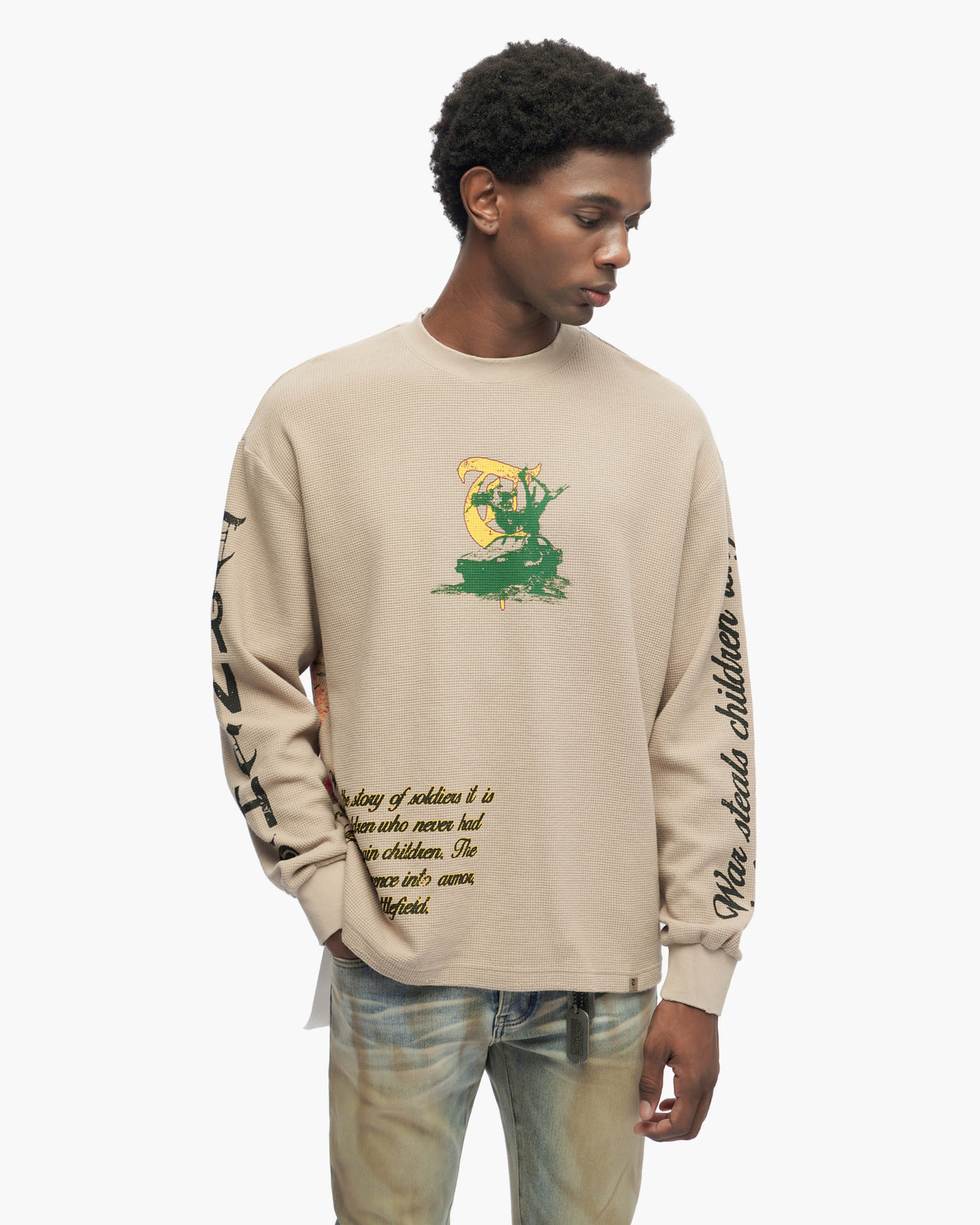 Innocence Khaki Crewneck