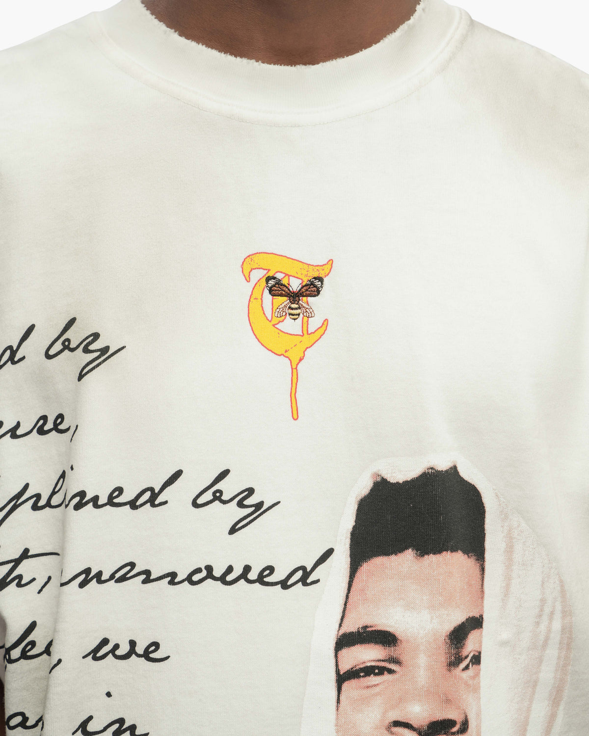 Muhammad Ali White Tee
