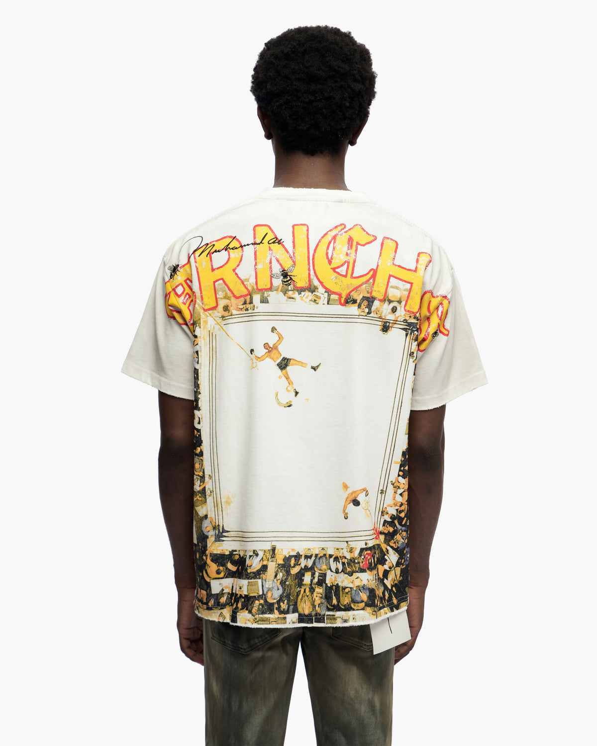 Muhammad Ali White Tee
