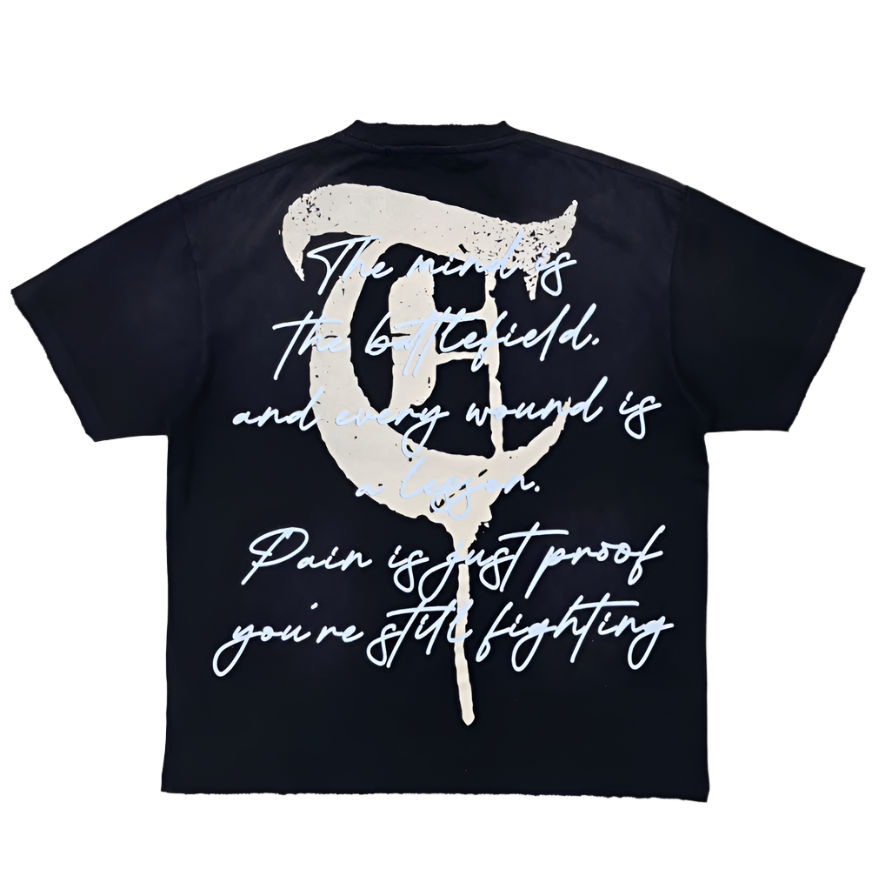 STILL FIGHTING Black Tee