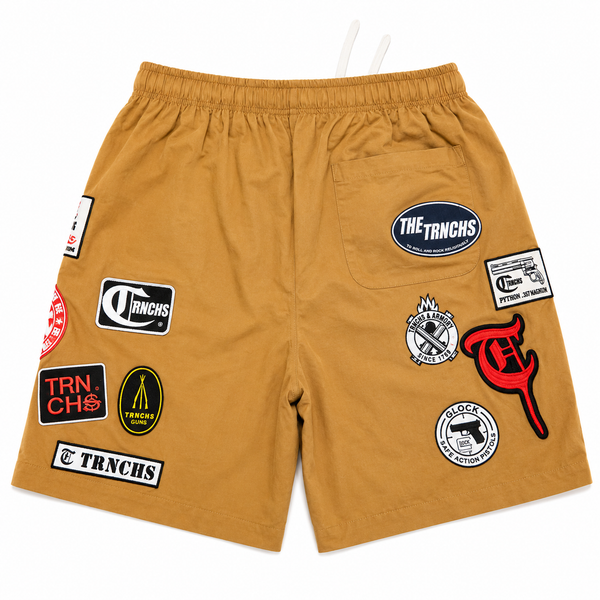 "COLLECTION" Khaki Shorts