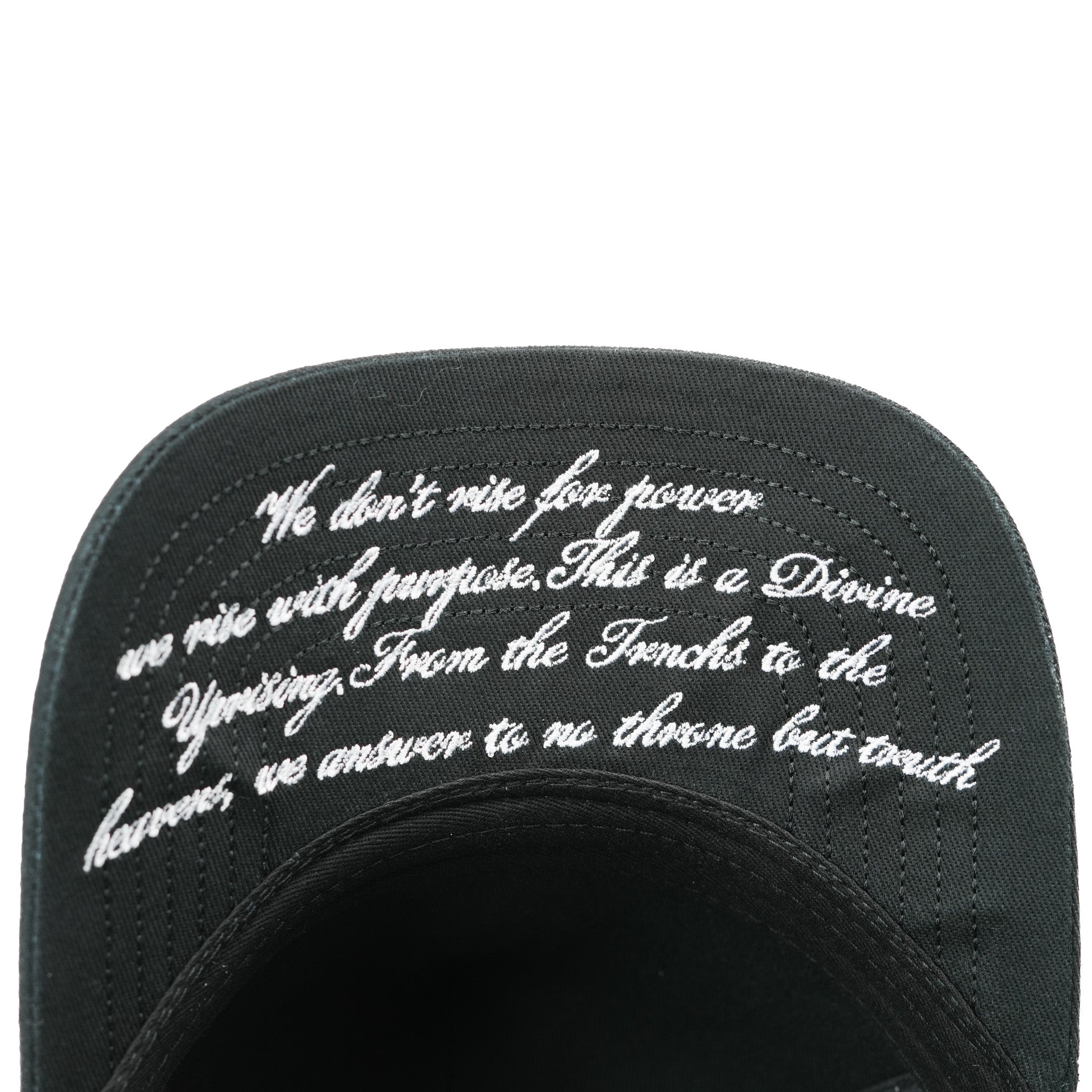 5-PANEL TRUCKER CAP Black