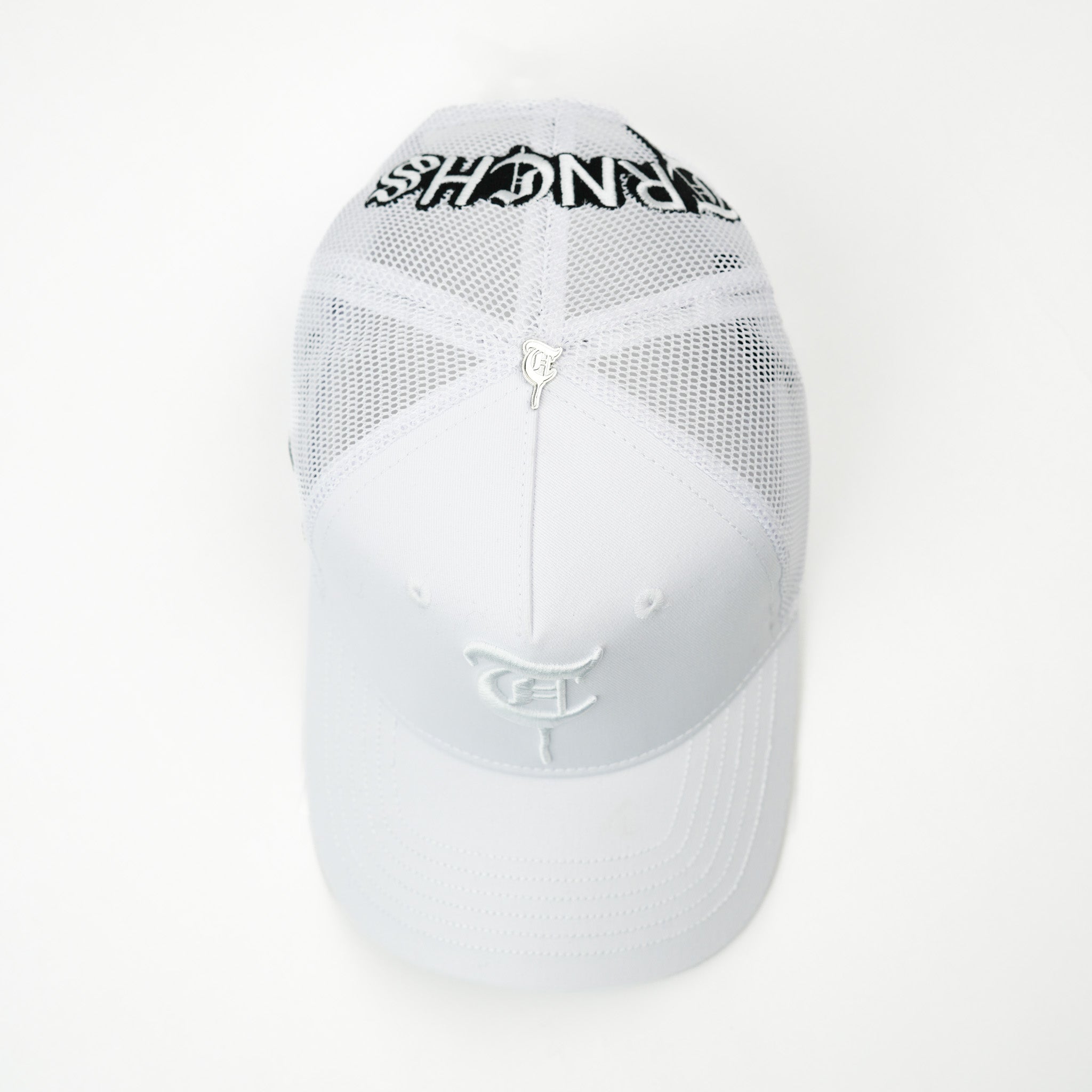 5-PANEL TRUCKER CAP White