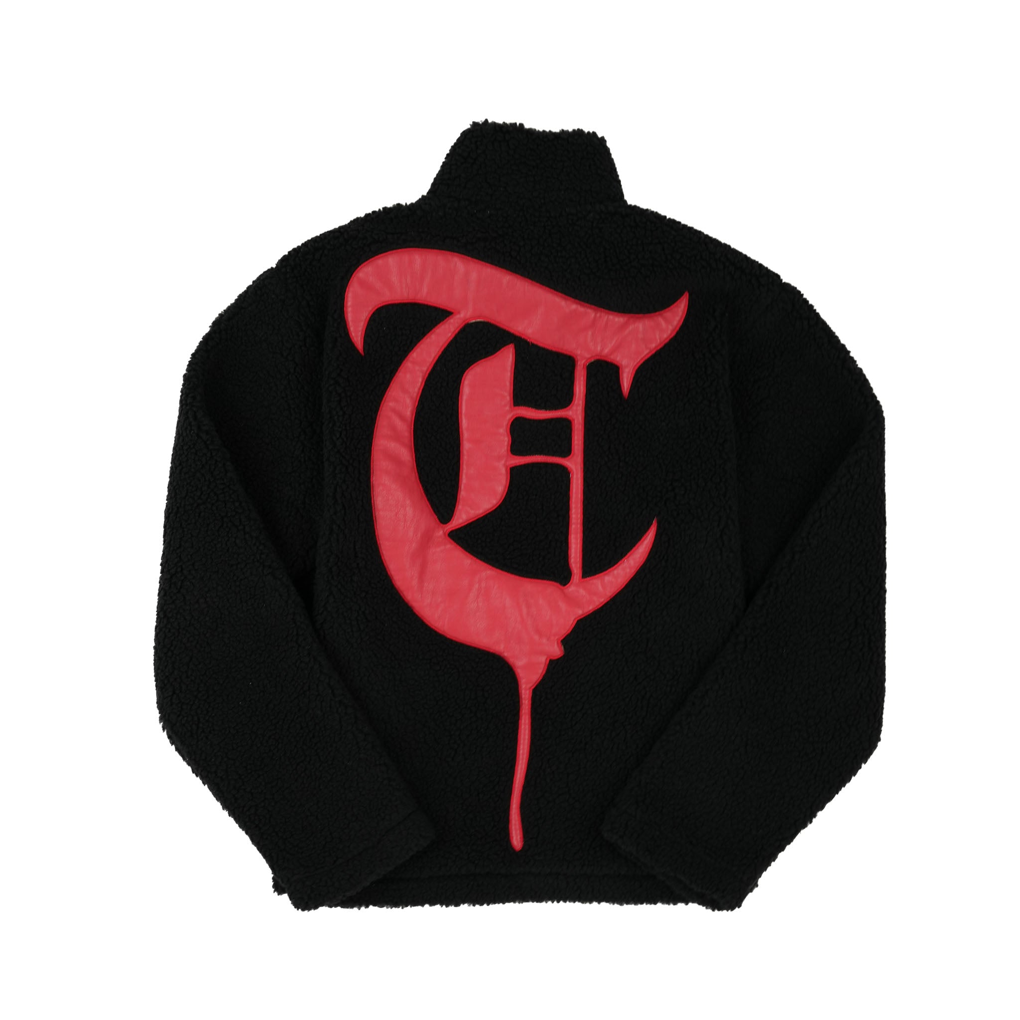 WOOL SWEATER Black/Red Sweater