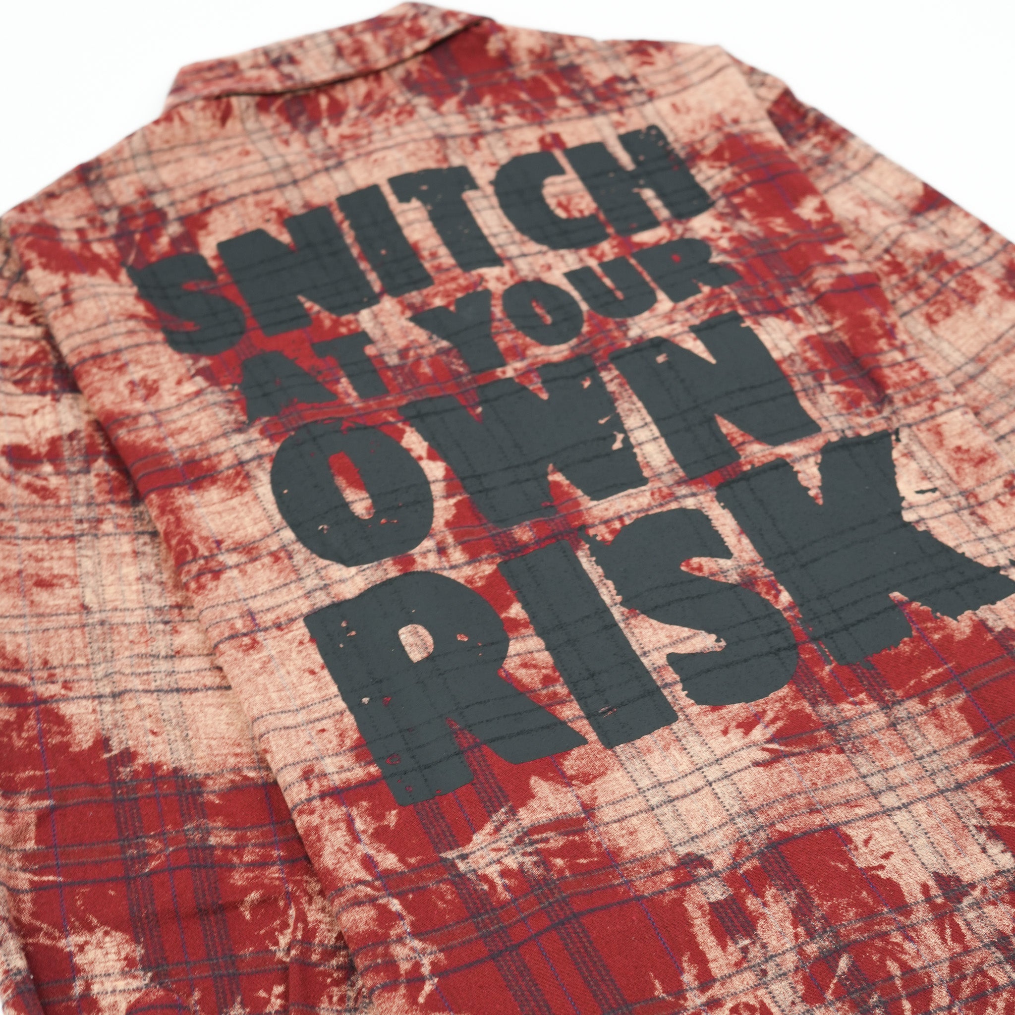 "FATAH" Red Button Up
