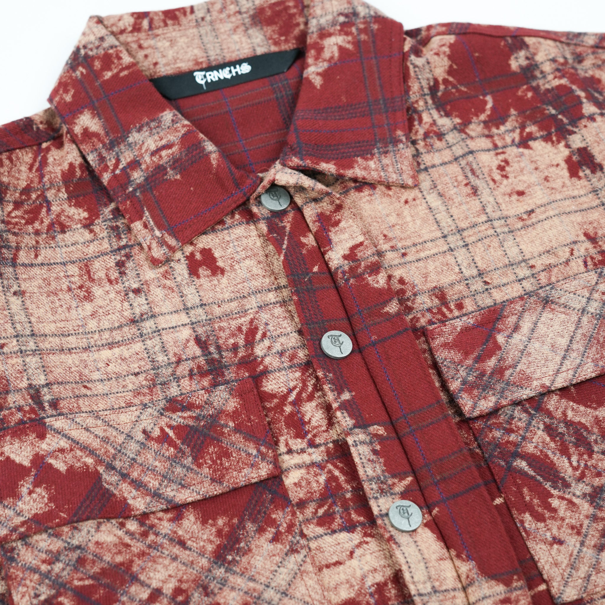 "FATAH" Red Button Up