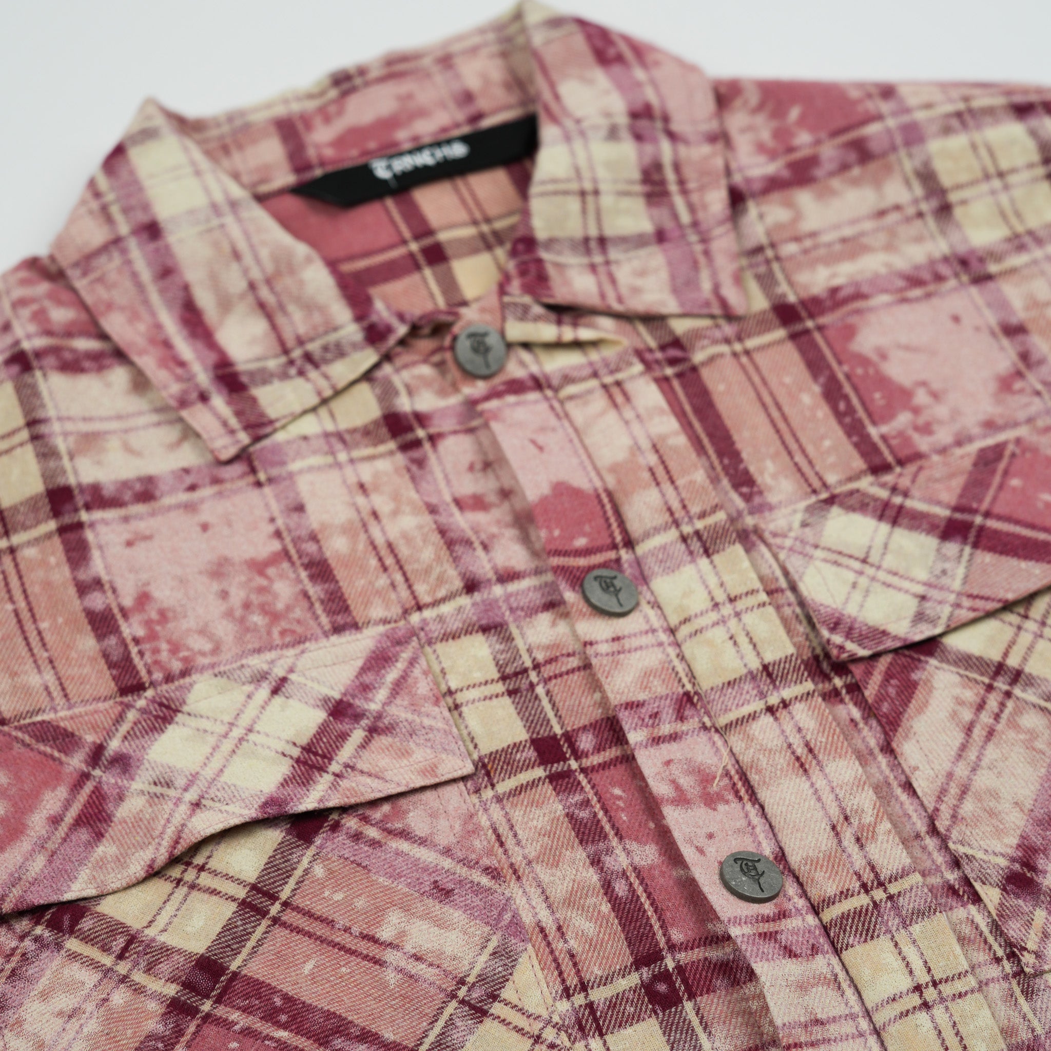 "FATAH" Pink Button Up