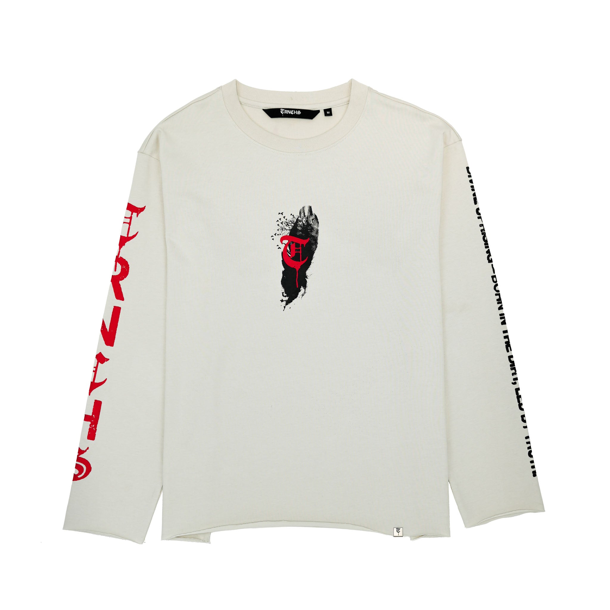 WINGS FOR WAR White Long Sleeve