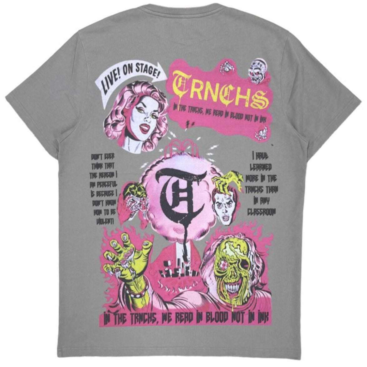 Sale "DEMON TIME" Grey Tee