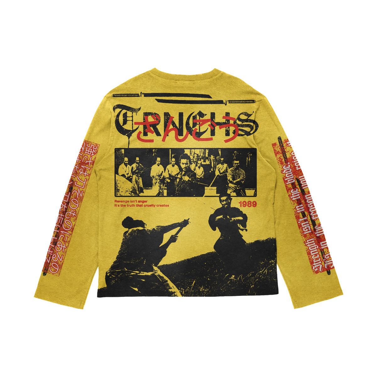 Revenge Yellow Crewneck