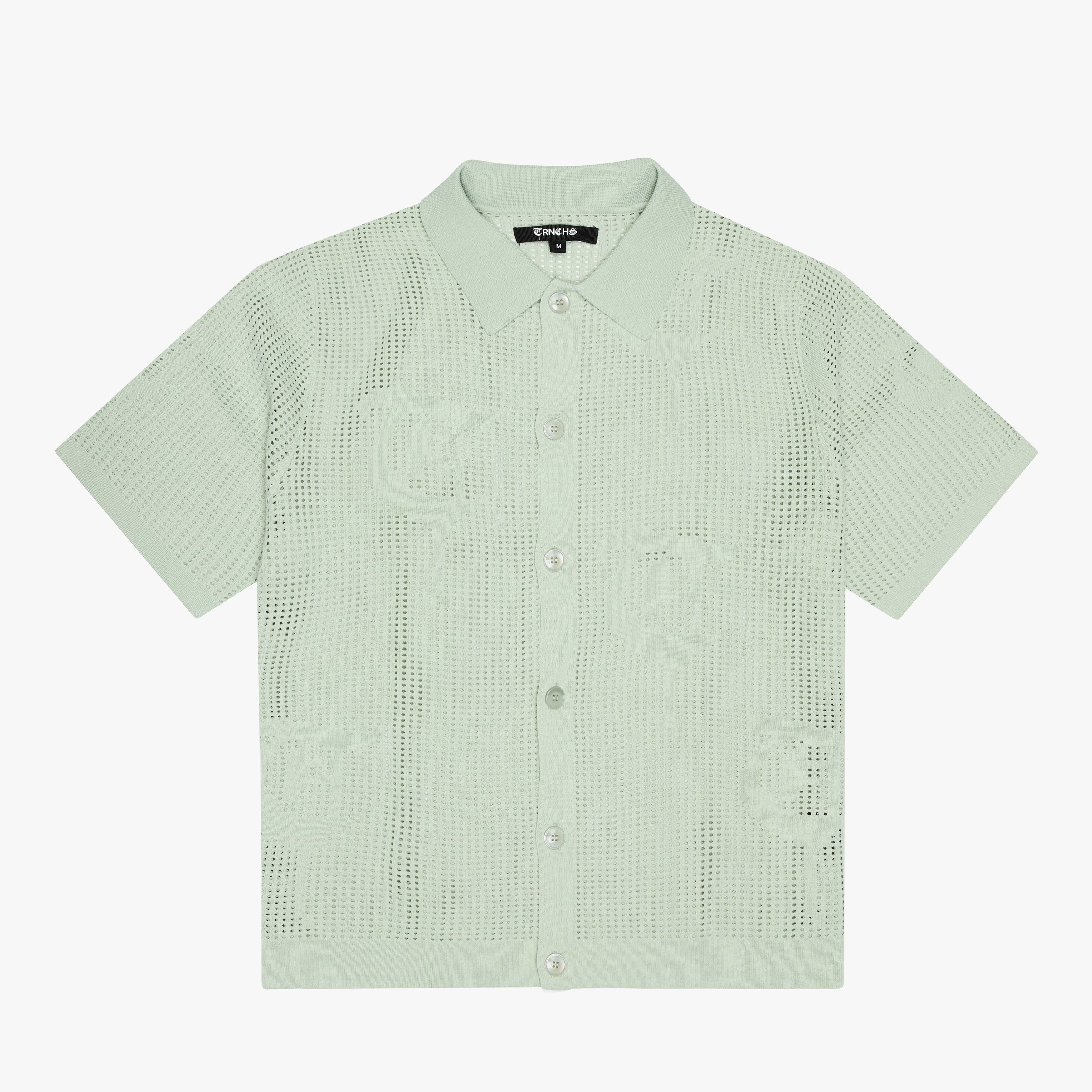 "BAHR" Light Blue Button Up