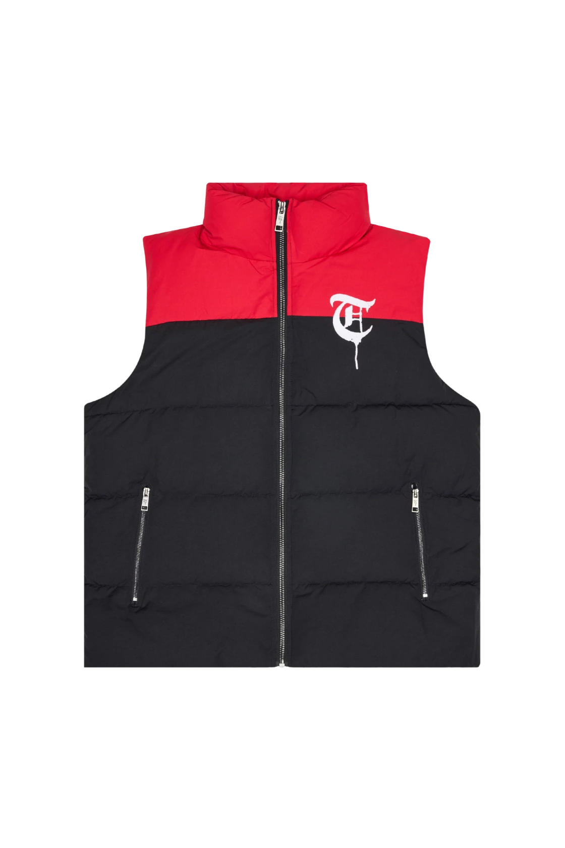 "AURORA" Red/Black Bubble Vest