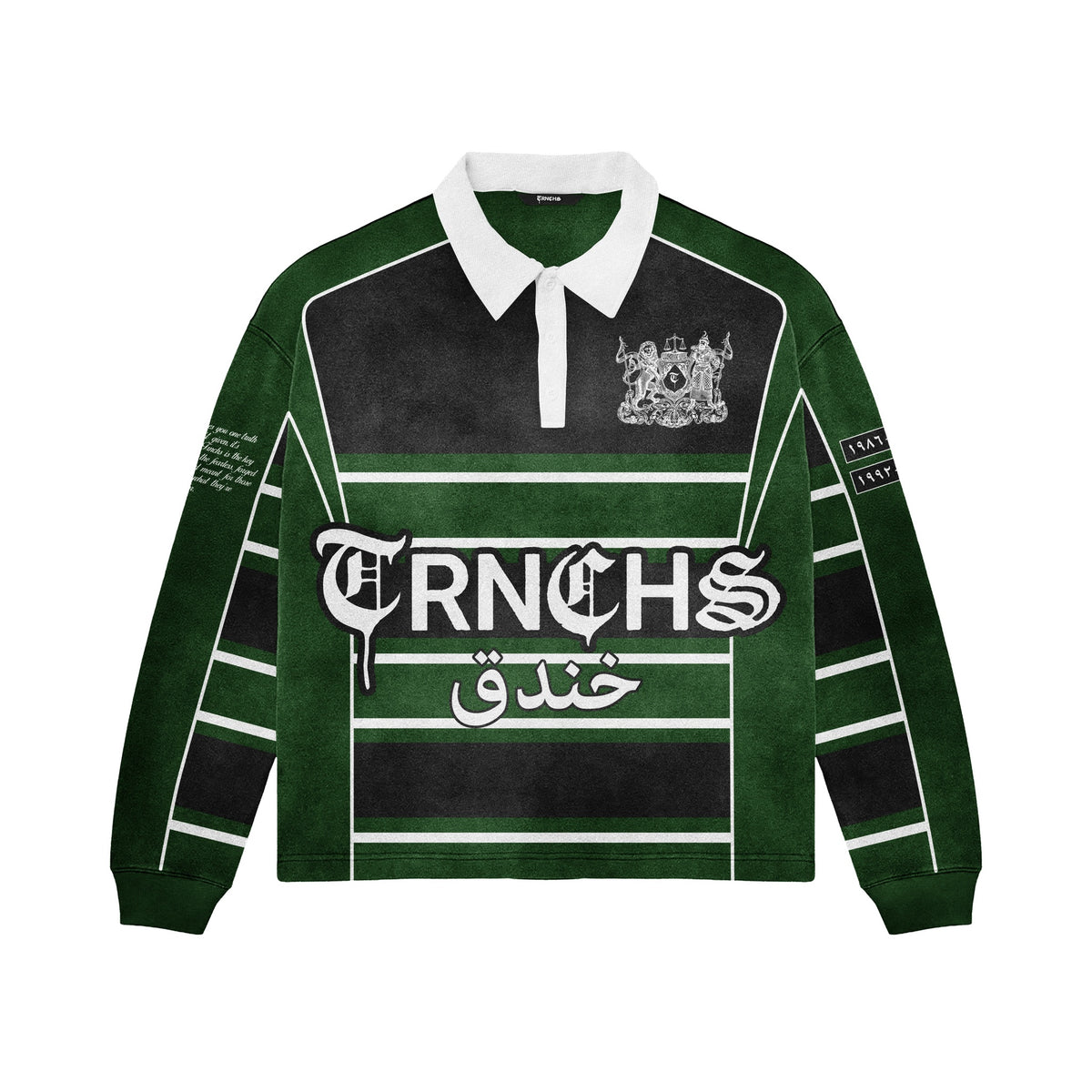 Khandaq Green Crewneck