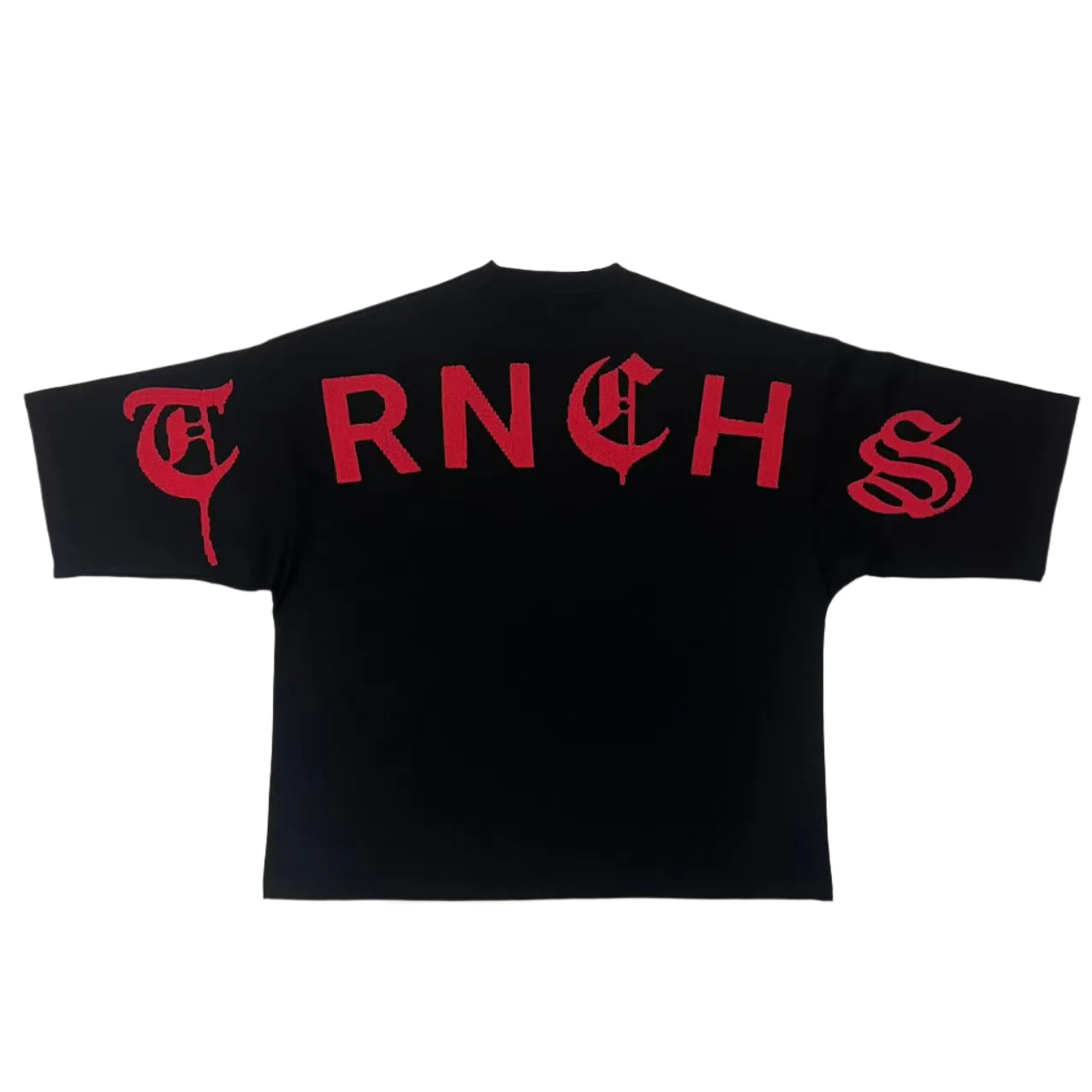 "YAKHAF" Black Tee
