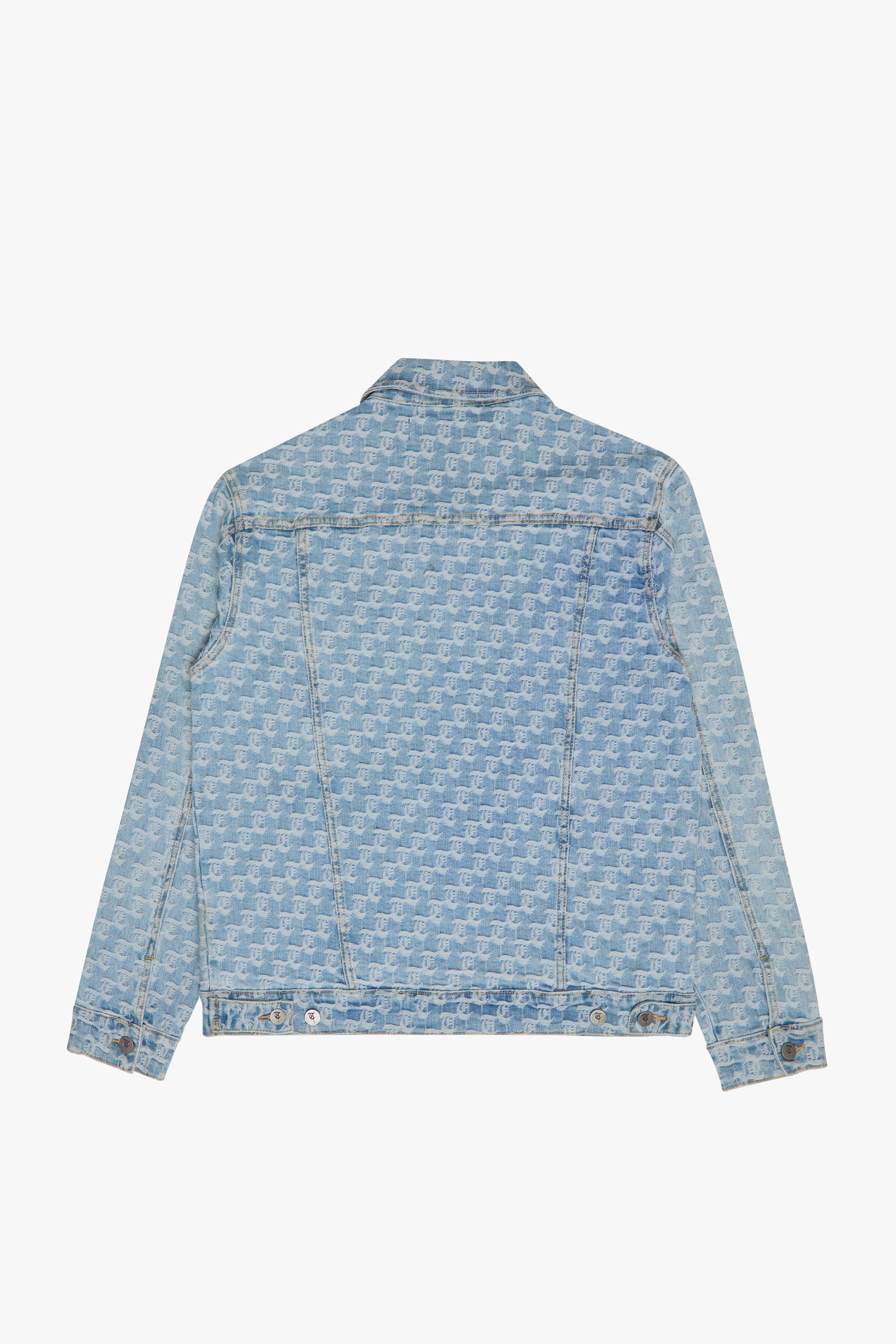 "RAFAH" Light Wash Jacket
