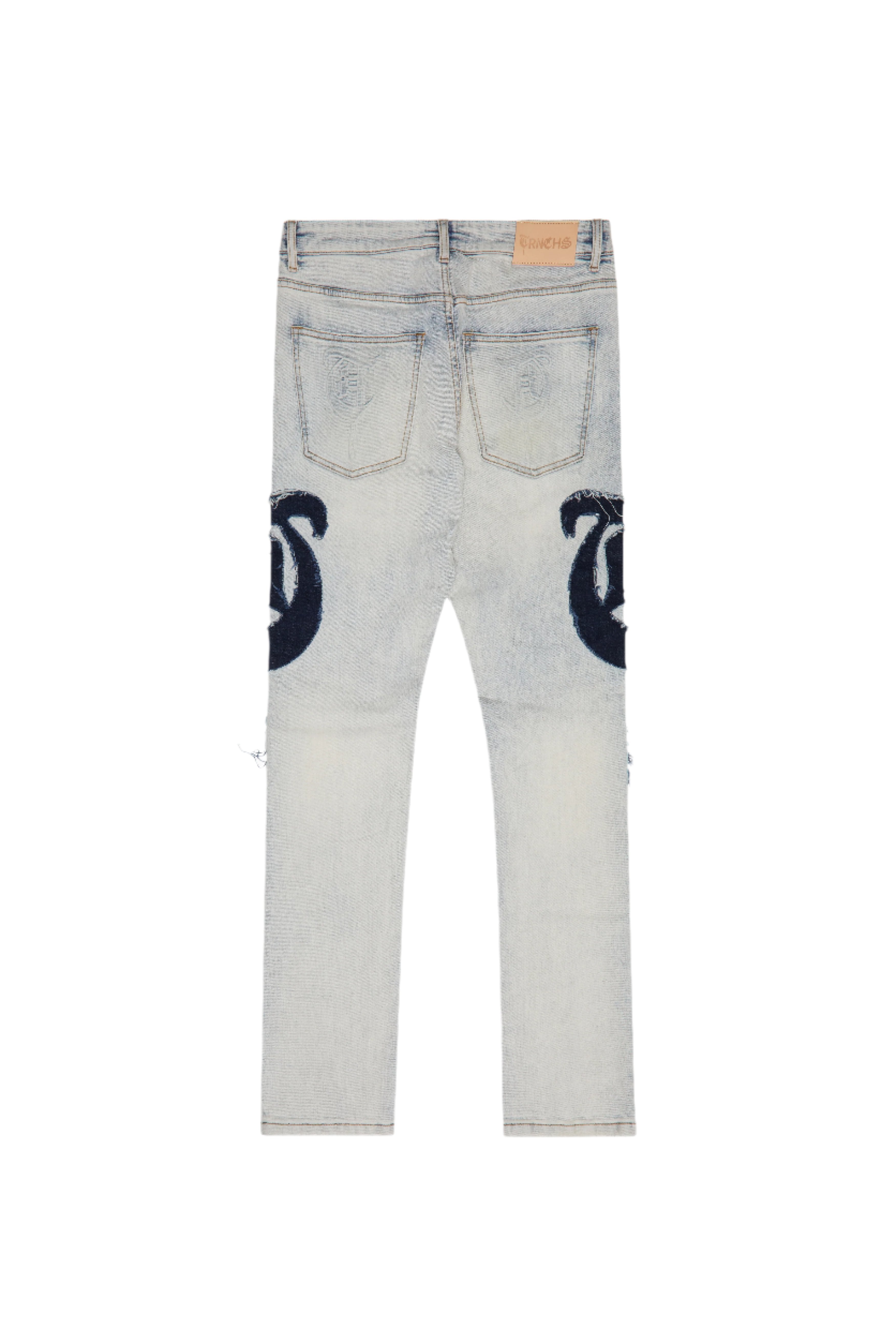 Sale "QUDS" Light Wash Skinny Denim