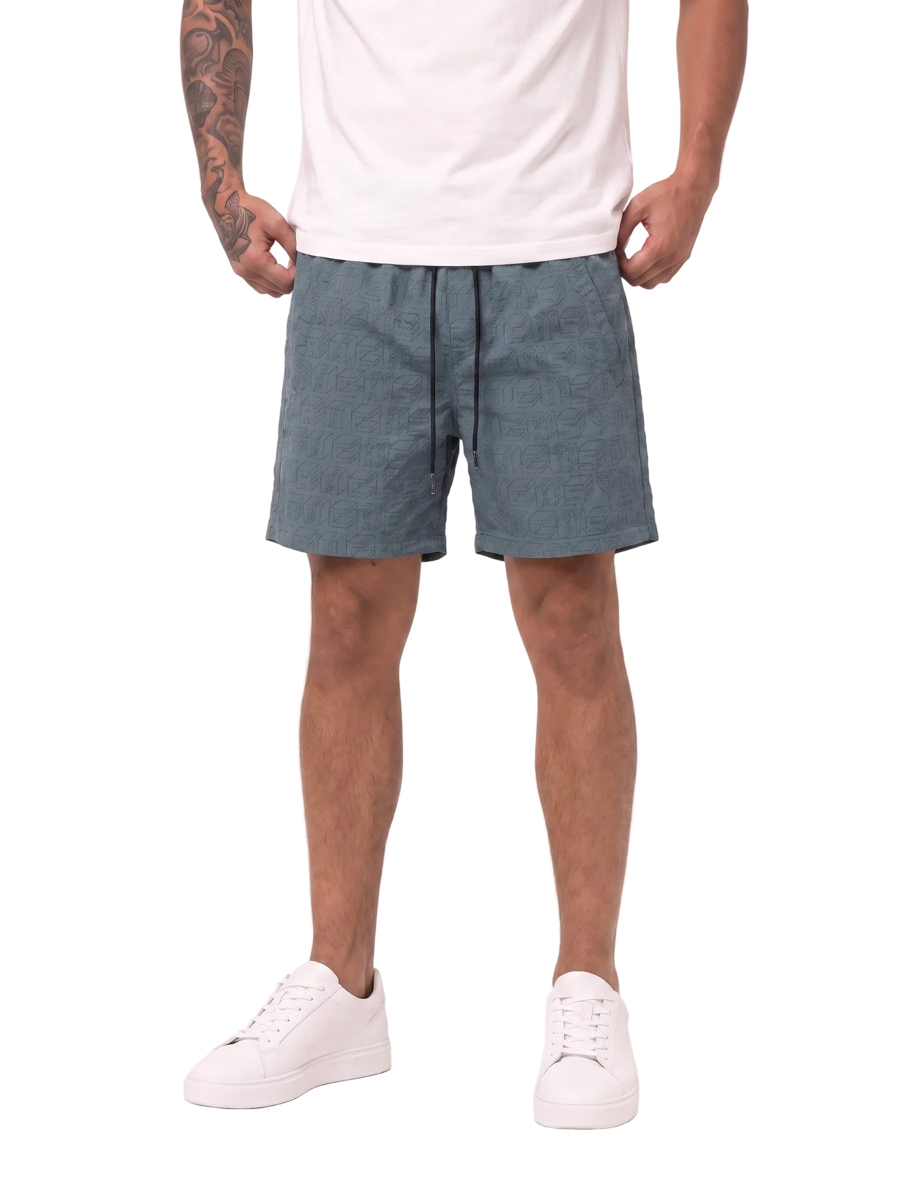 „3D LOGO“ Steinshorts