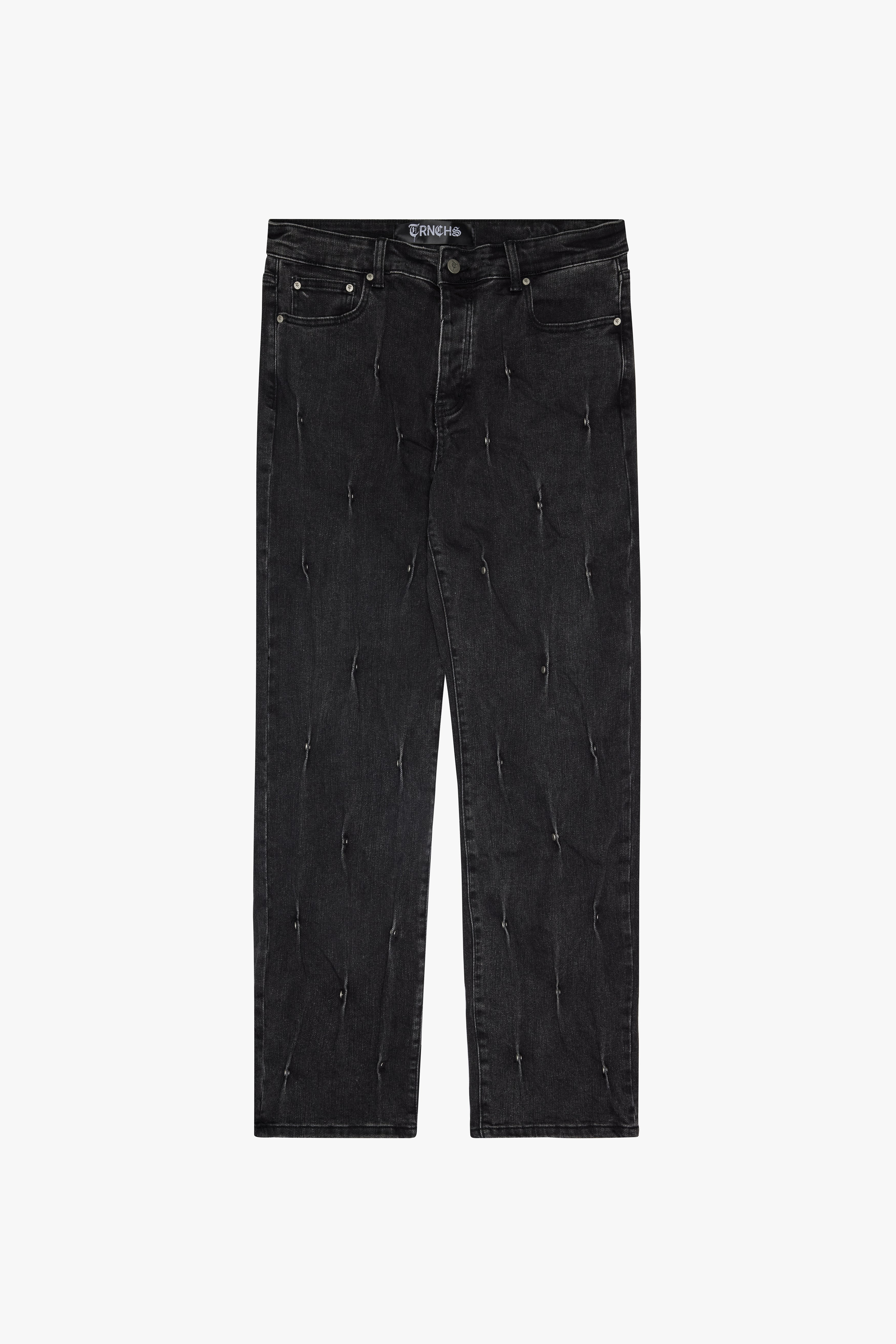 "RAMALLAH" Black Wash Stacked