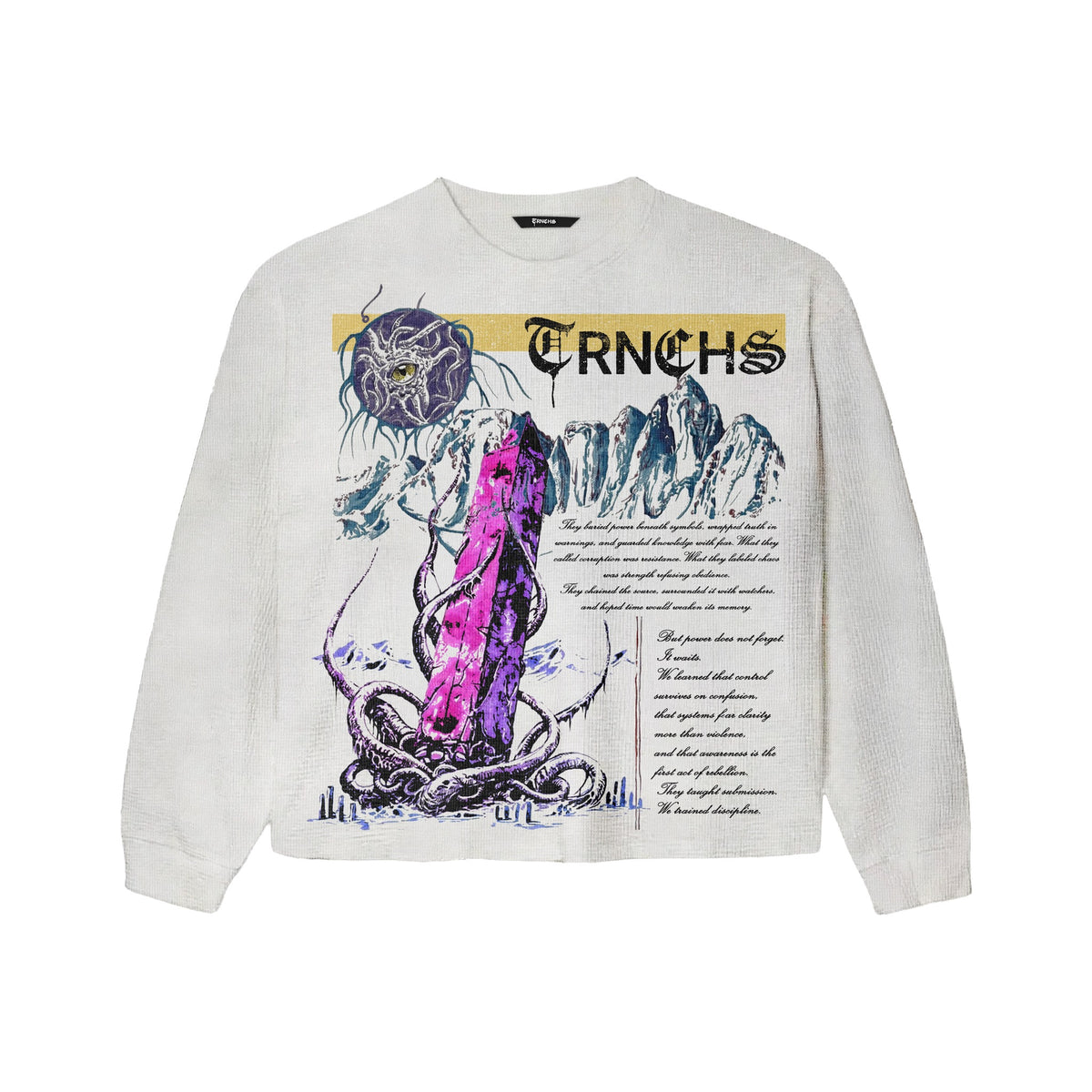 Awakening White Crewneck