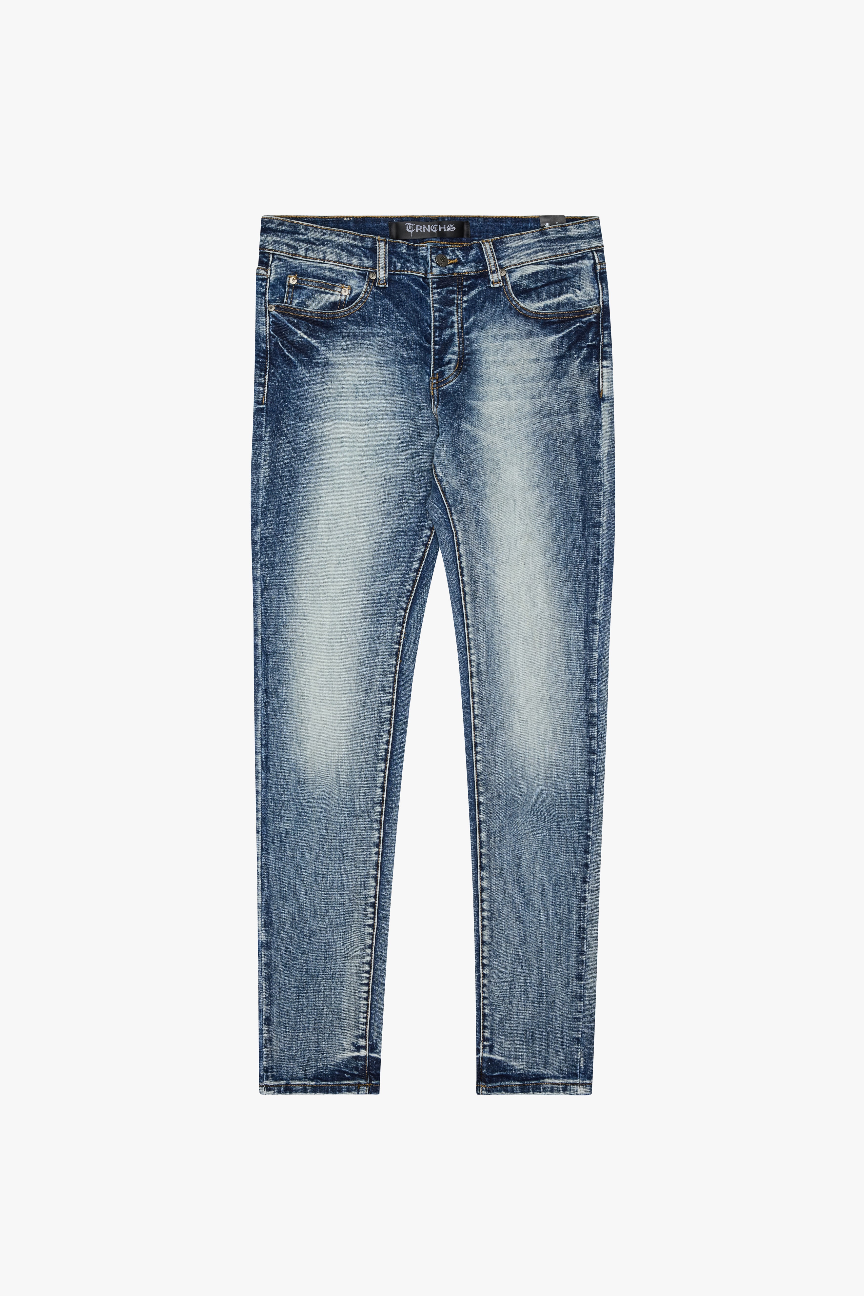 "FLAMINGO" Light Wash Skinny Denim
