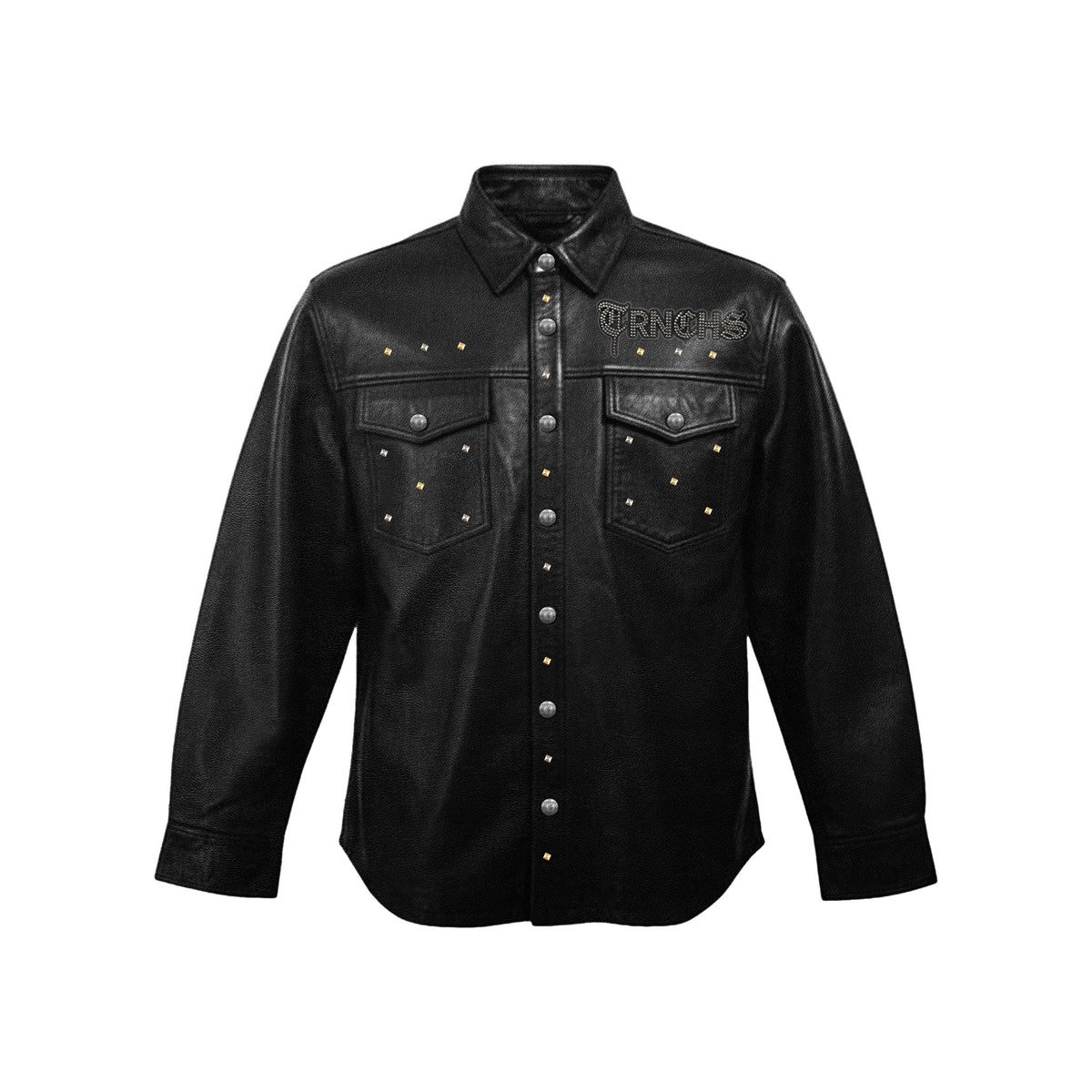 Monarch Leather Black Shirt