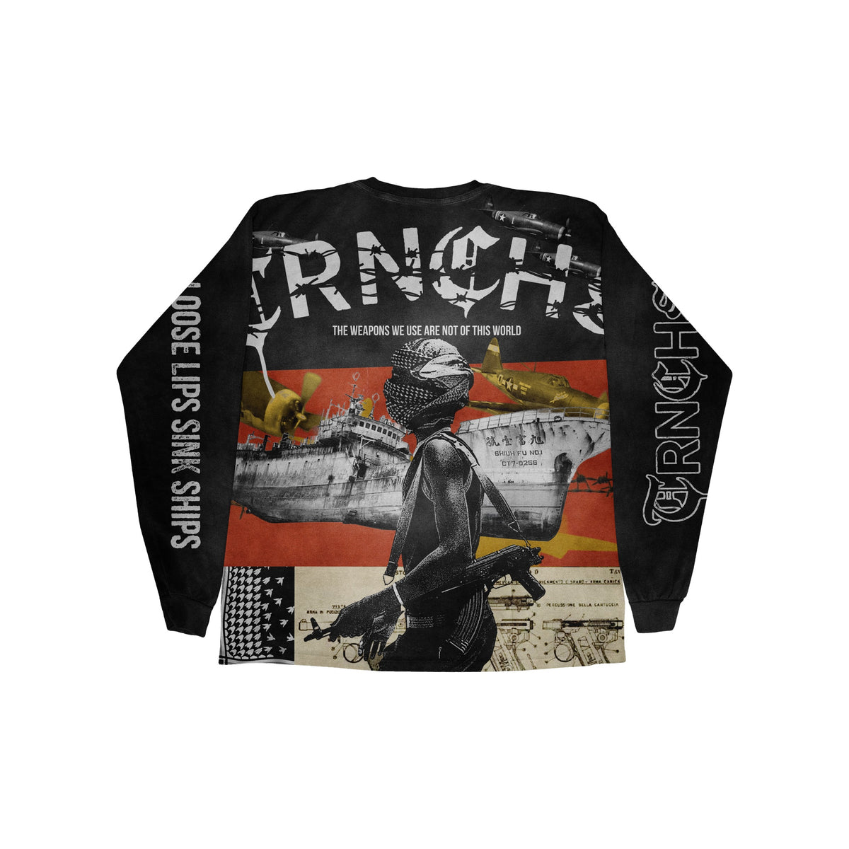 Resolve Black Crewneck