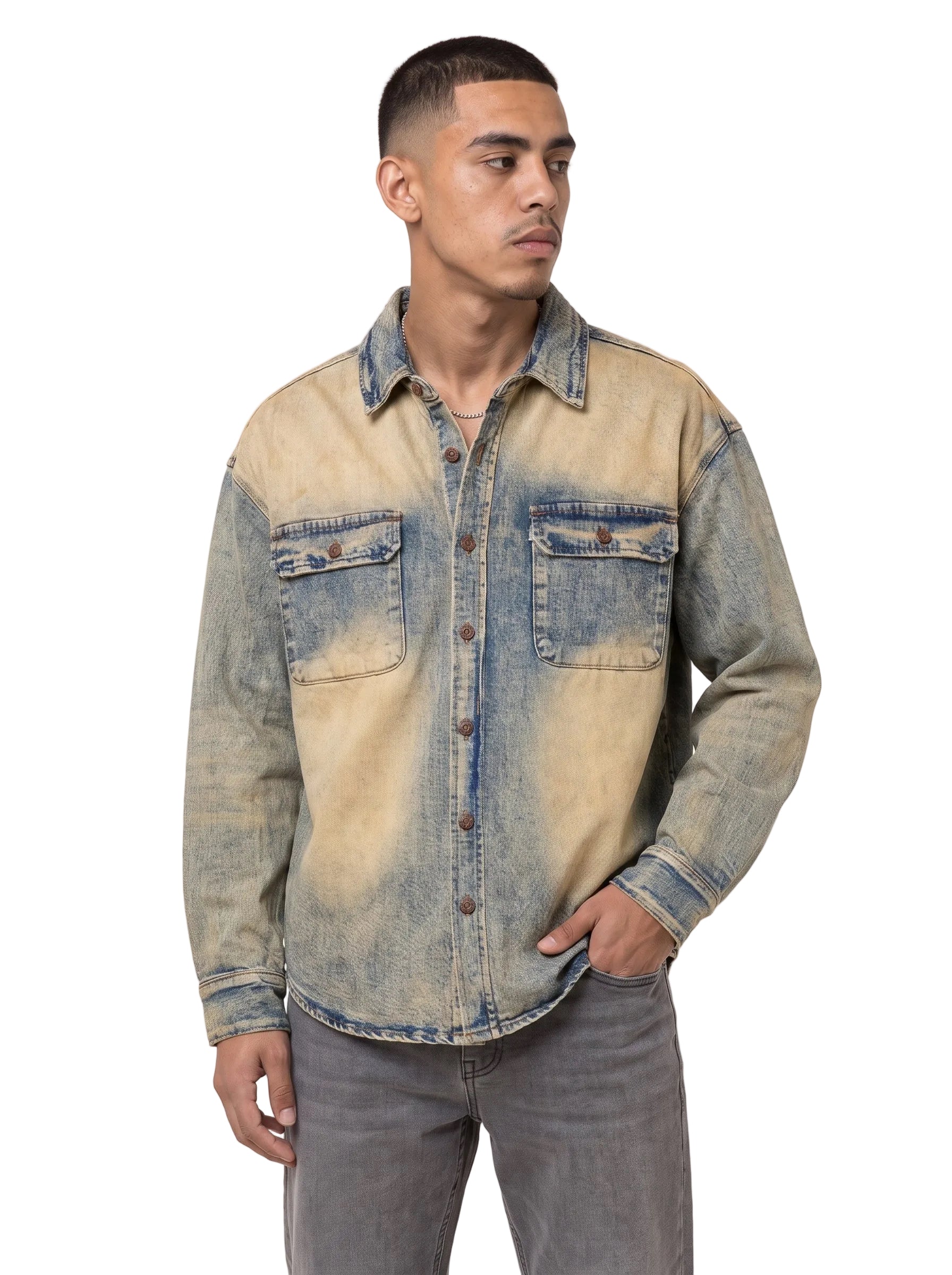 "ABU FARAH" Vintage Wash Jacke