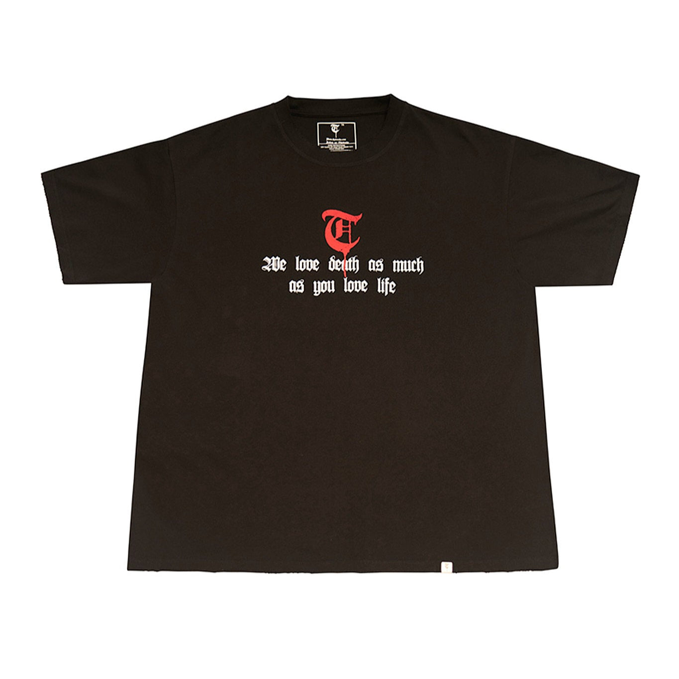 "KHANDAQ" Black Tee