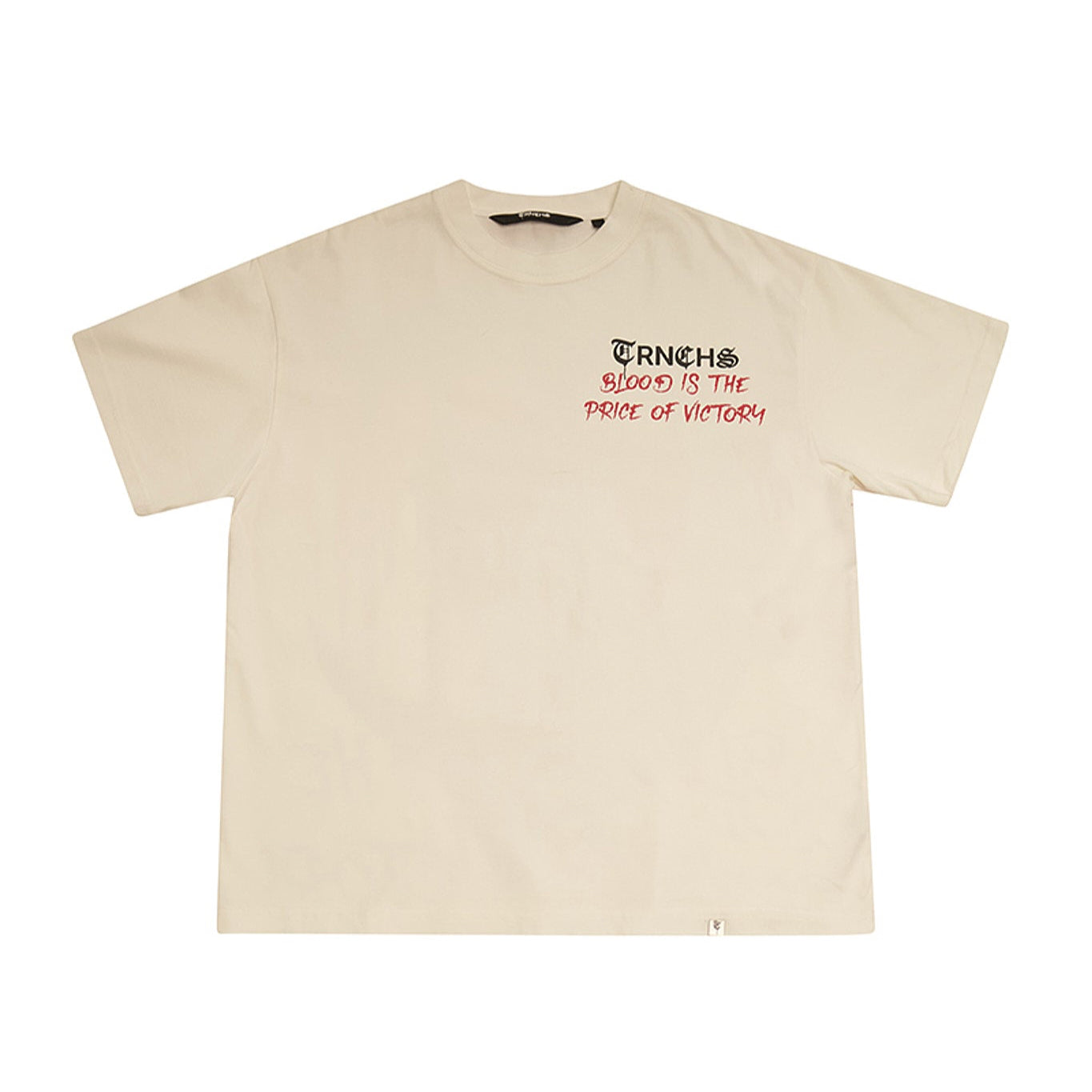 "BLOOD" White Tee