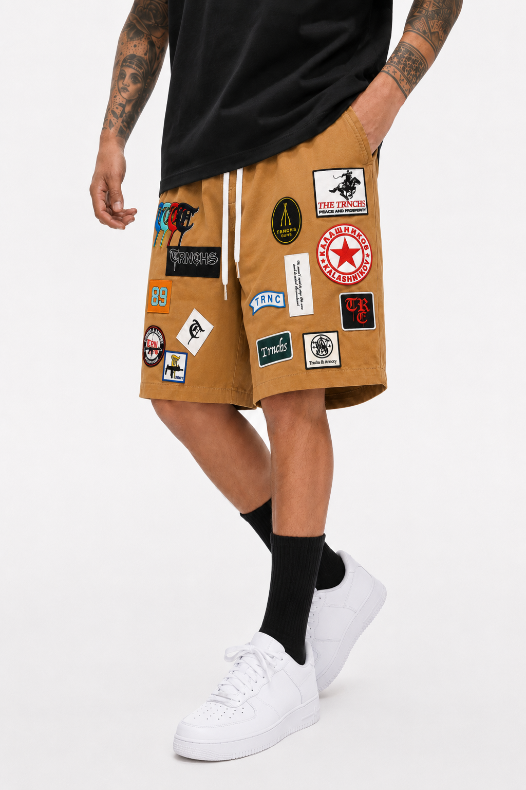 "COLLECTION" Khaki  Shorts