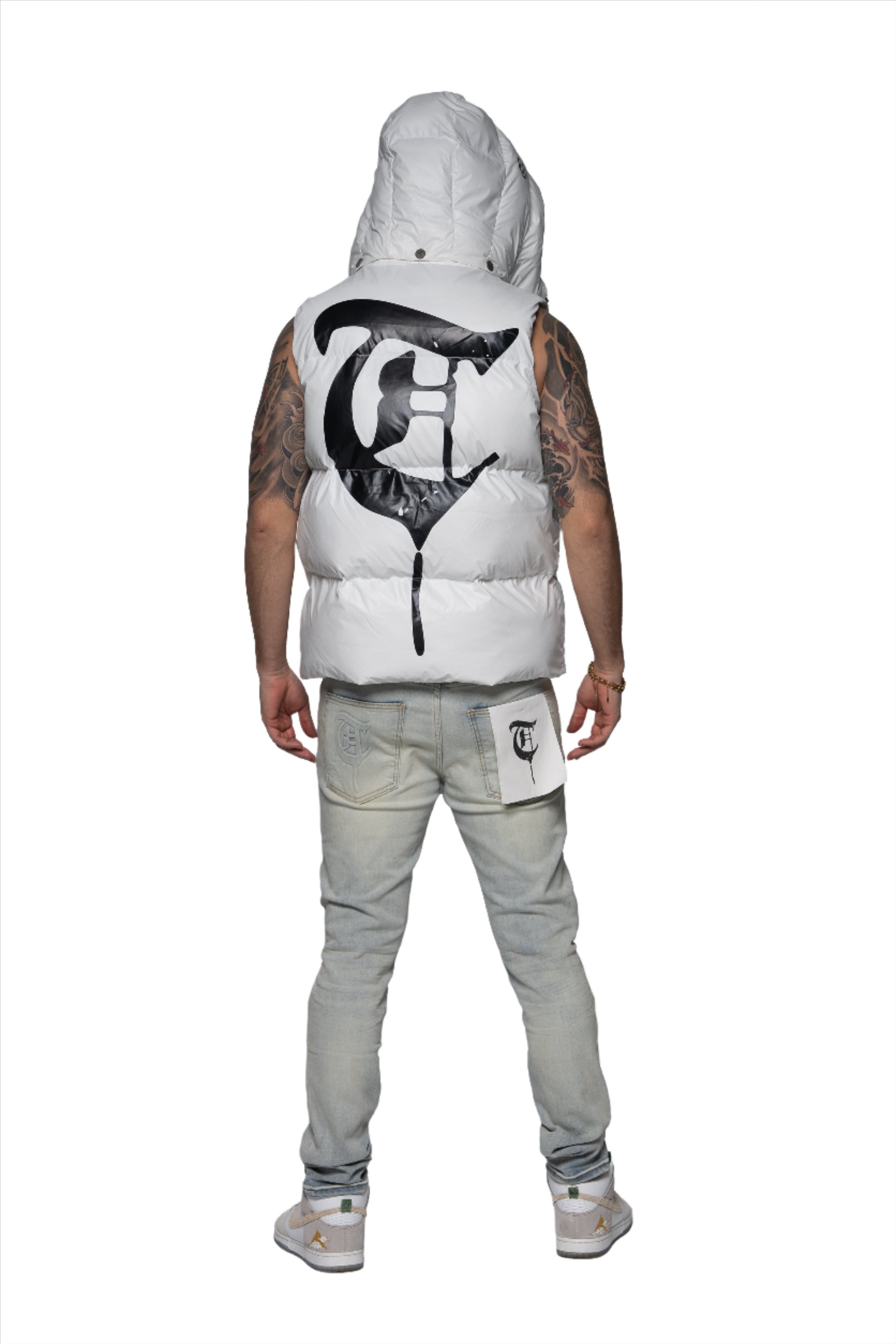 Sale White "BUBBLE" Vest