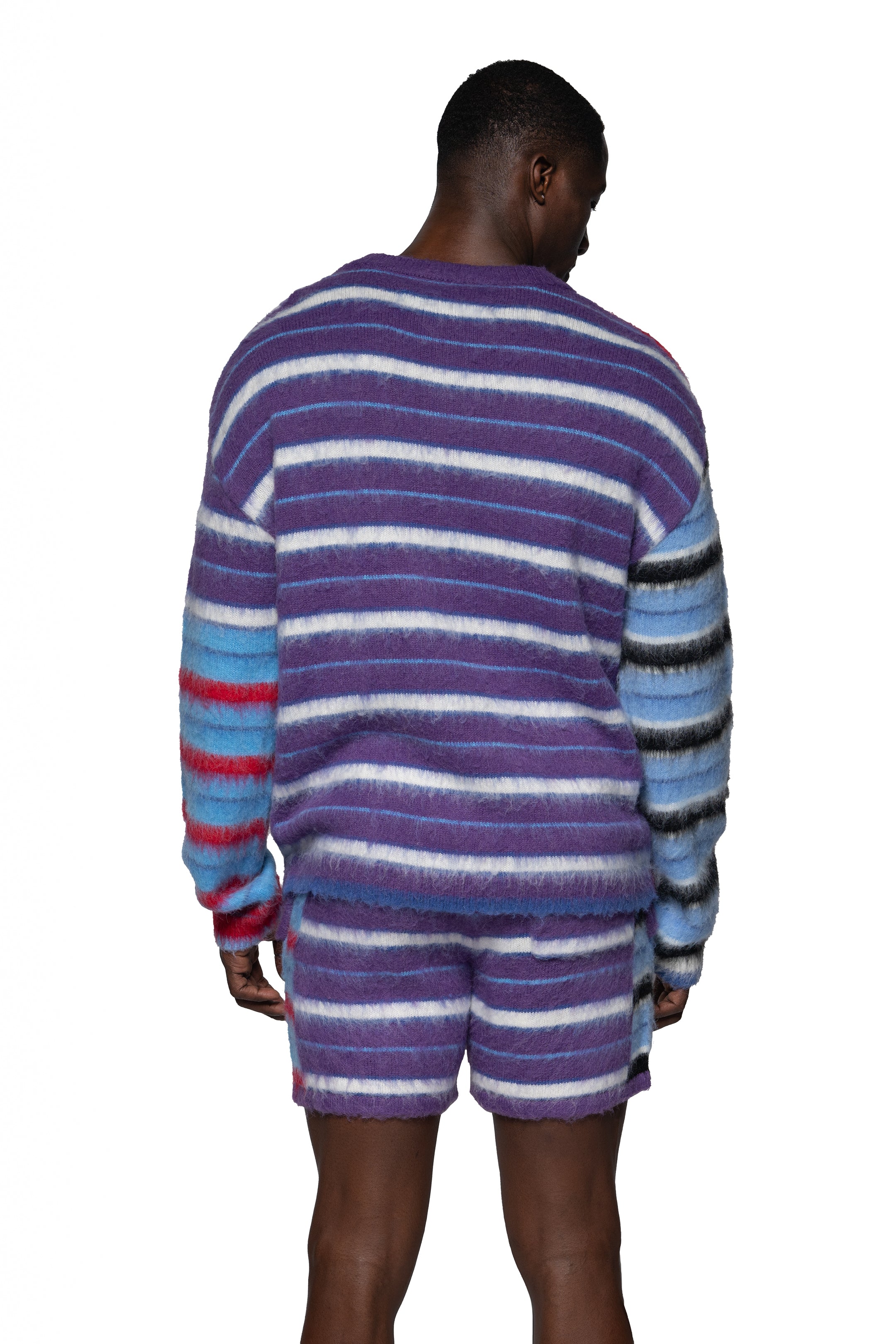 Sale 2PC Red "MOHAIR" Set