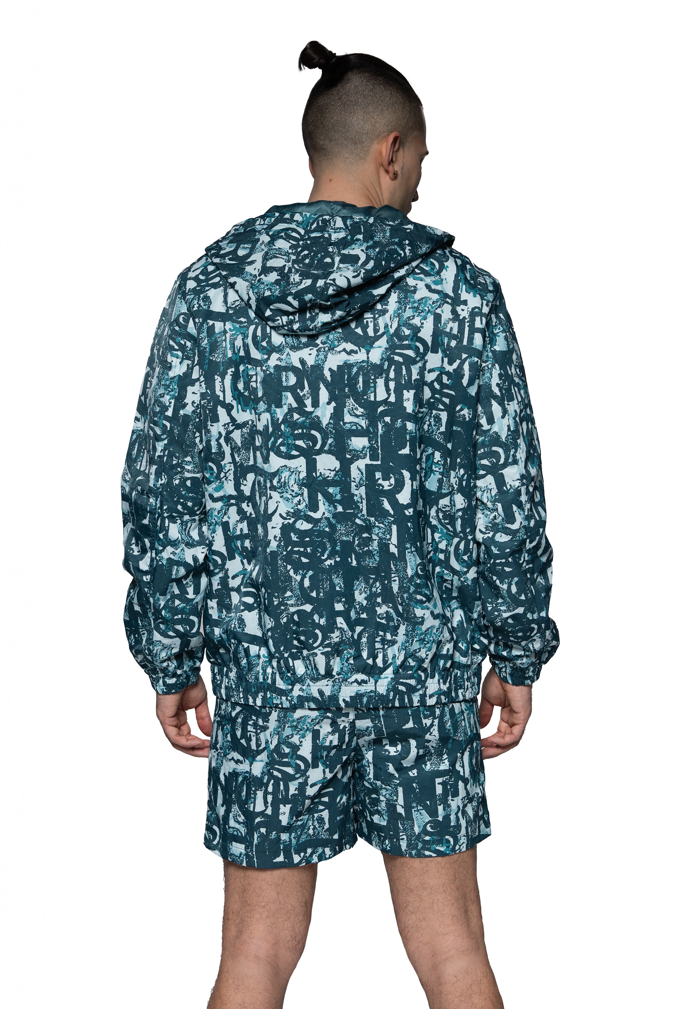 Sale 2PC "UNIFIED TRNCHS" Blue/White Set
