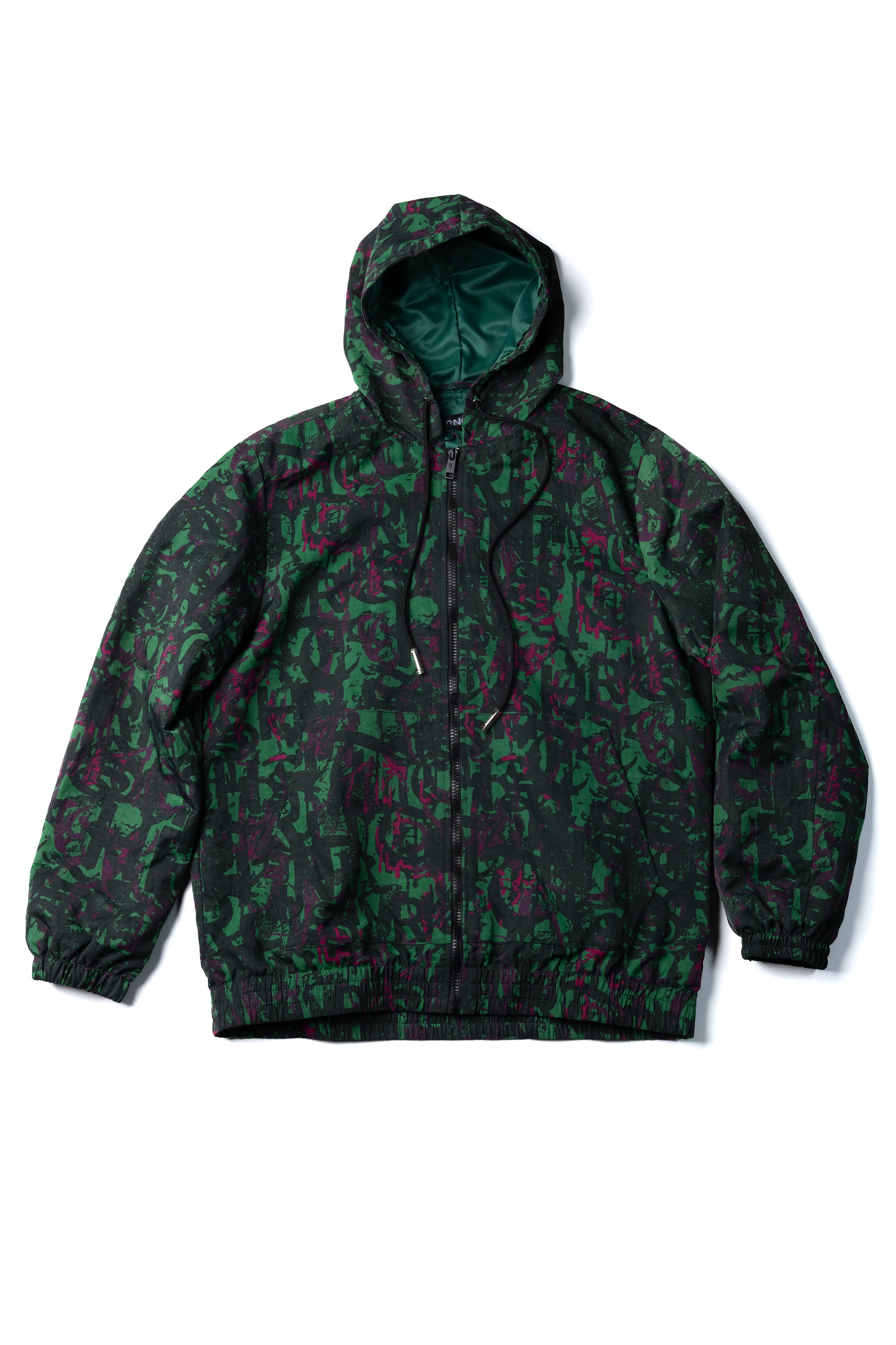 Sale 2PC "UNIFIED TRNCHS" Black/Green Set