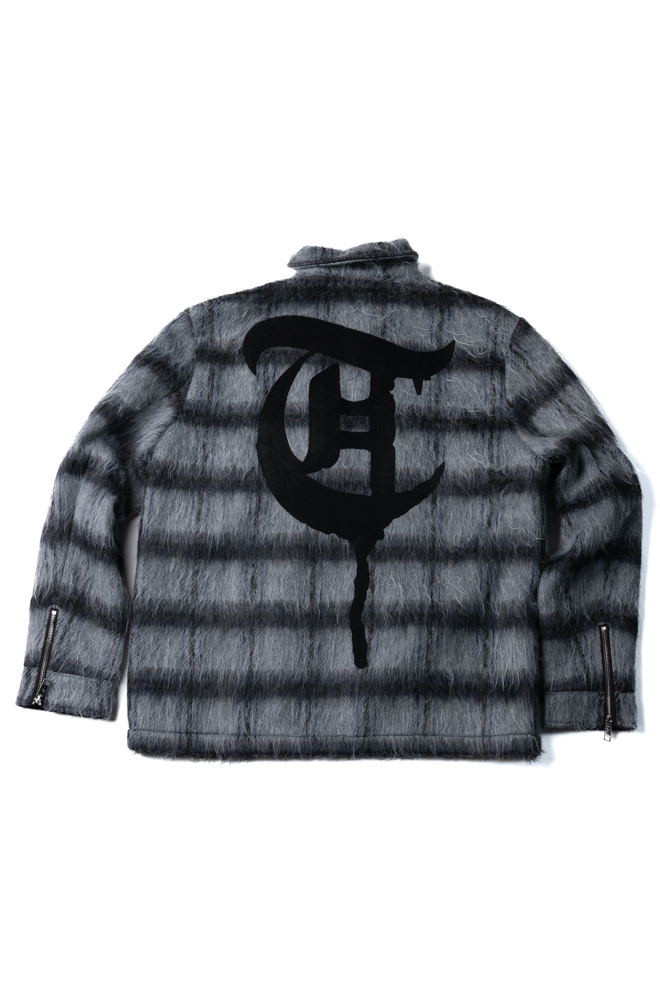 Sale Navy "WOLFFUR" Zip Up Jacket