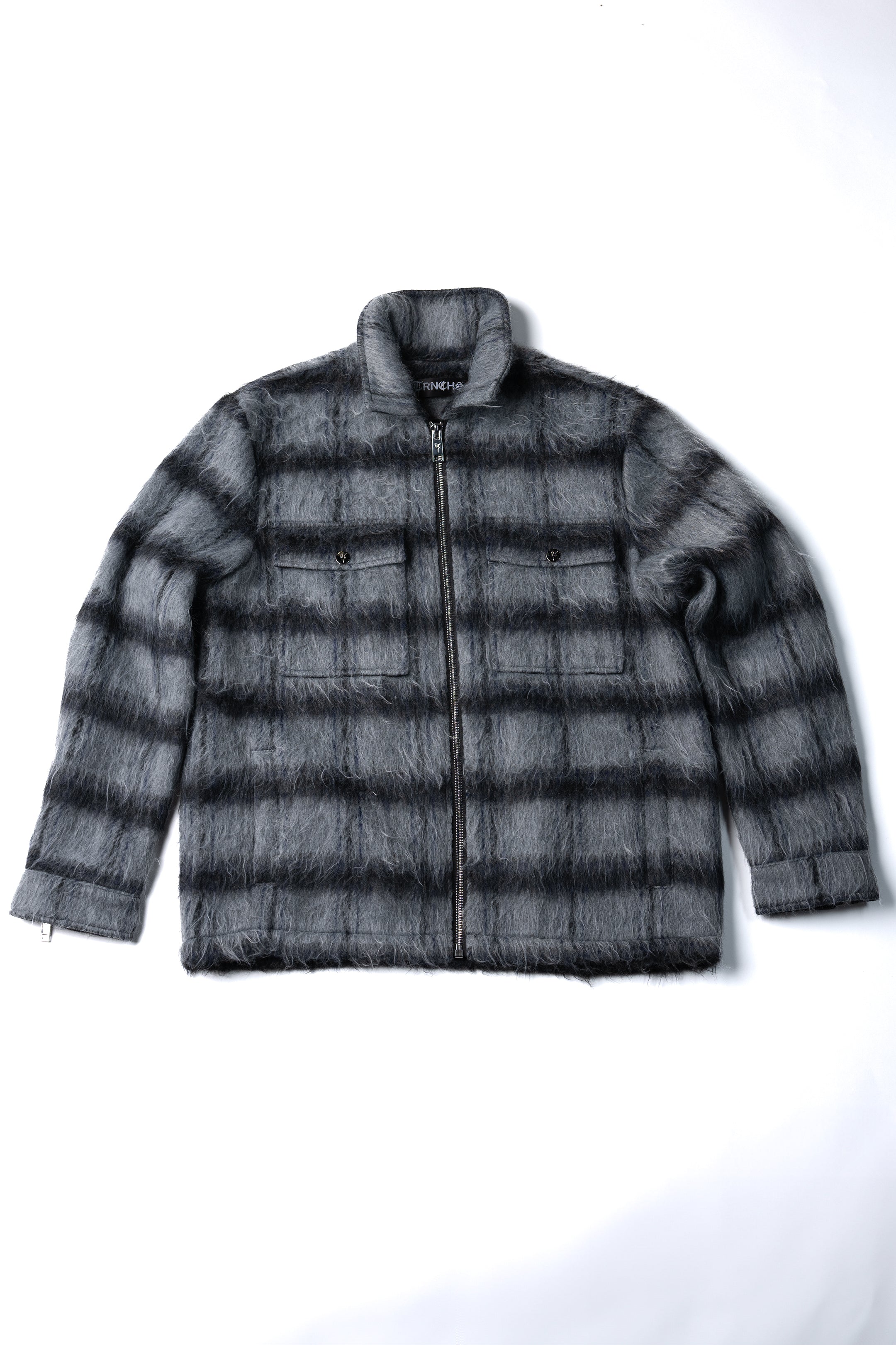 Sale Navy "WOLFFUR" Zip Up Jacket