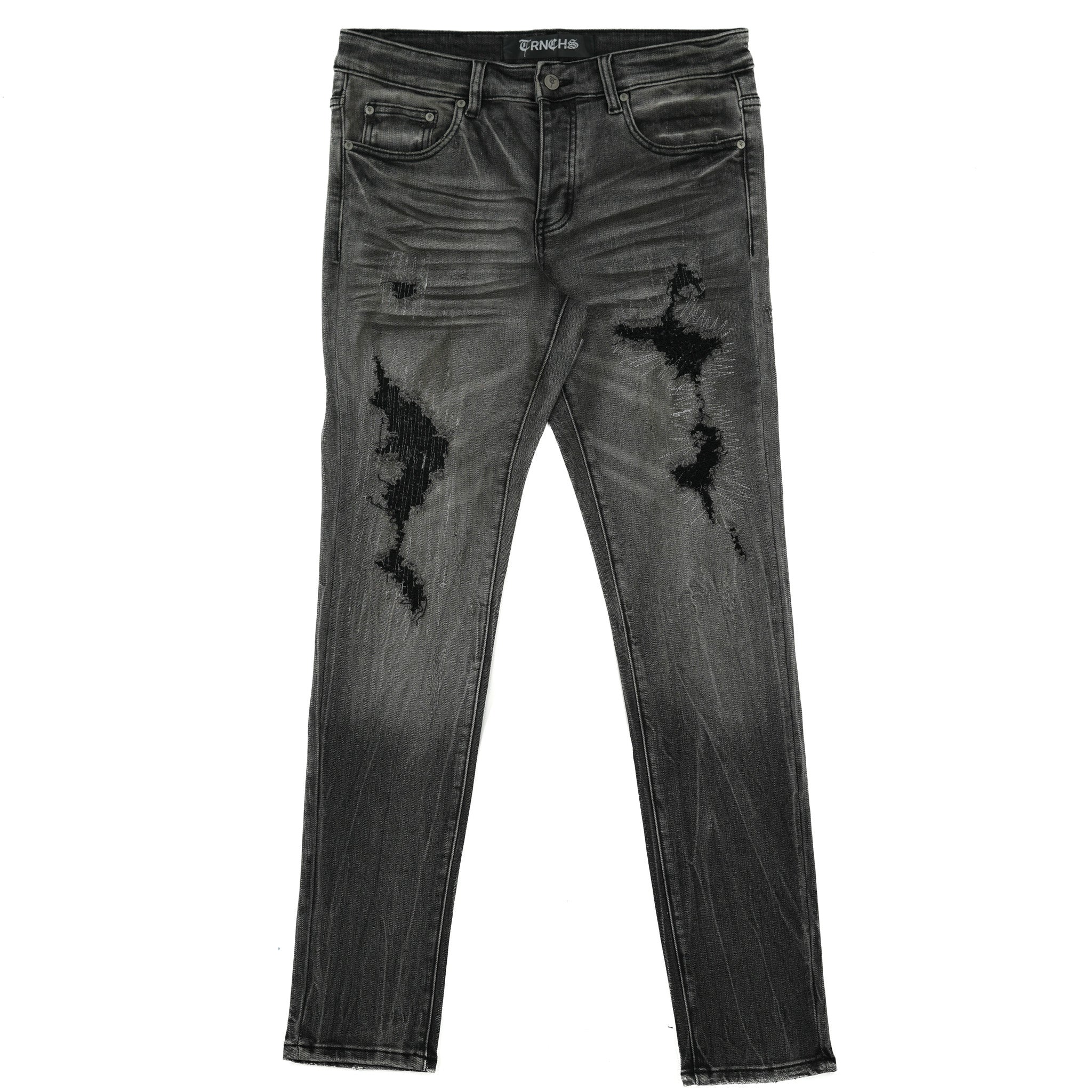 EHAB Black Wash Denim