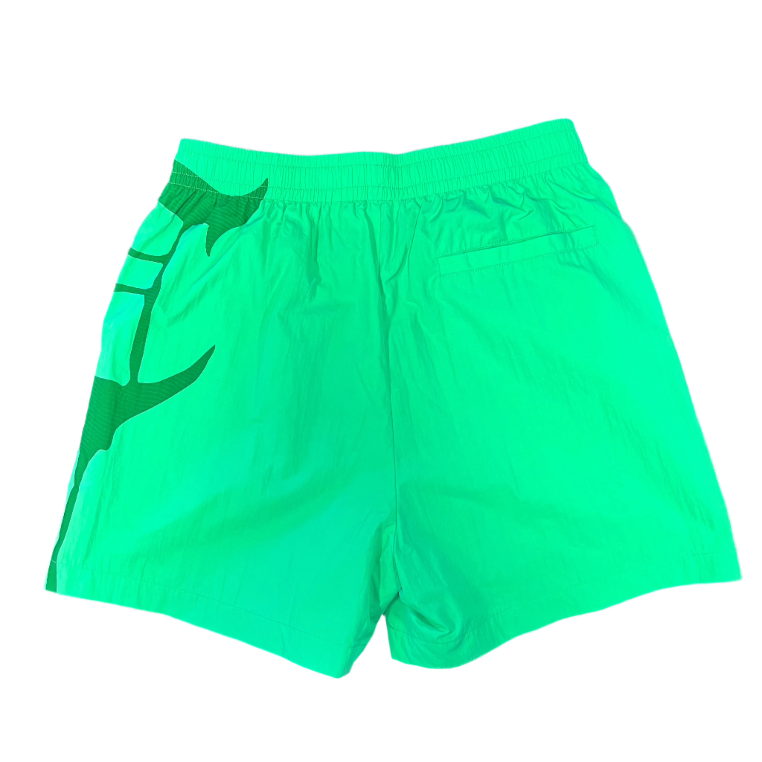 "SIROCCO" Nylon Green Shorts
