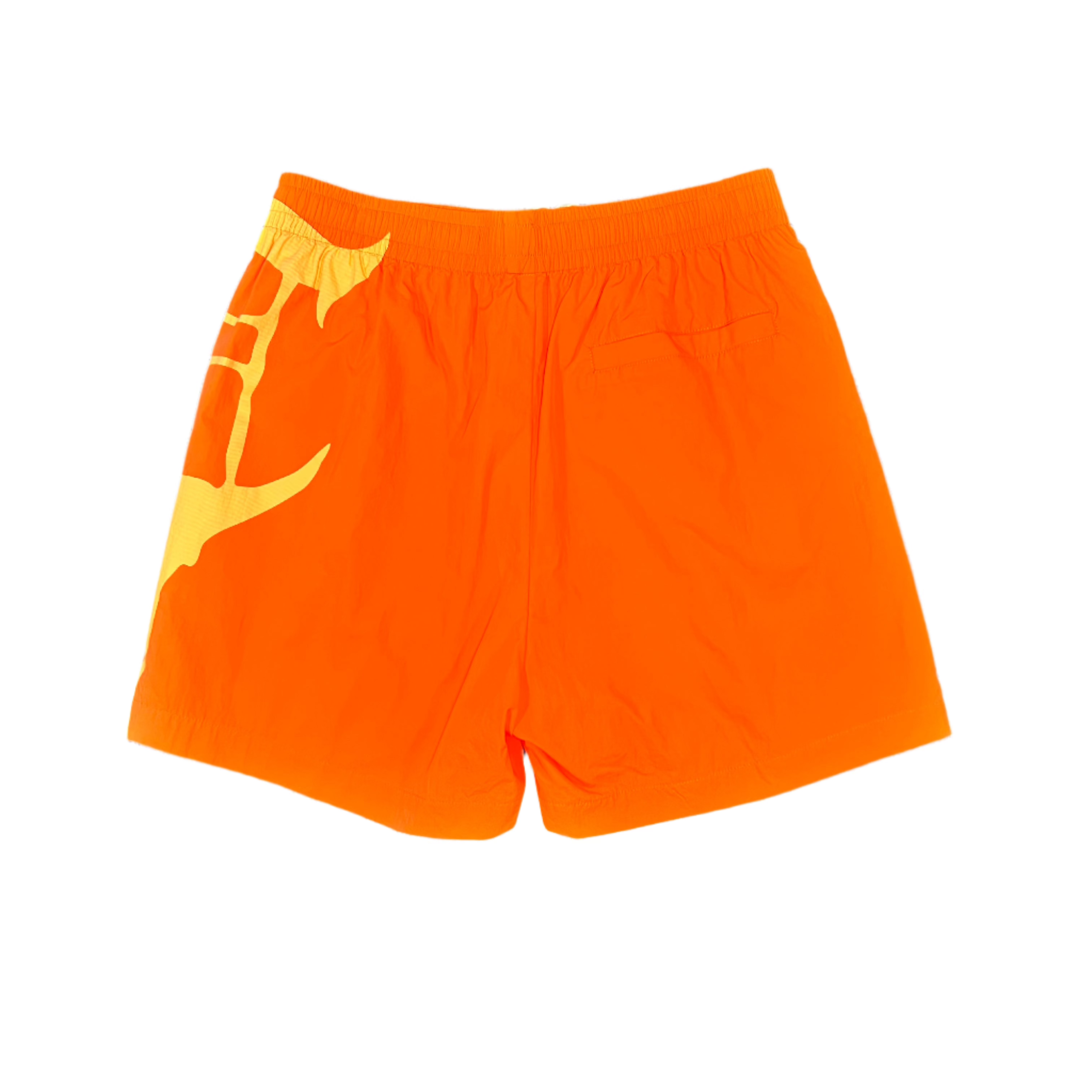 "SIROCCO" Nylon Orange Shorts