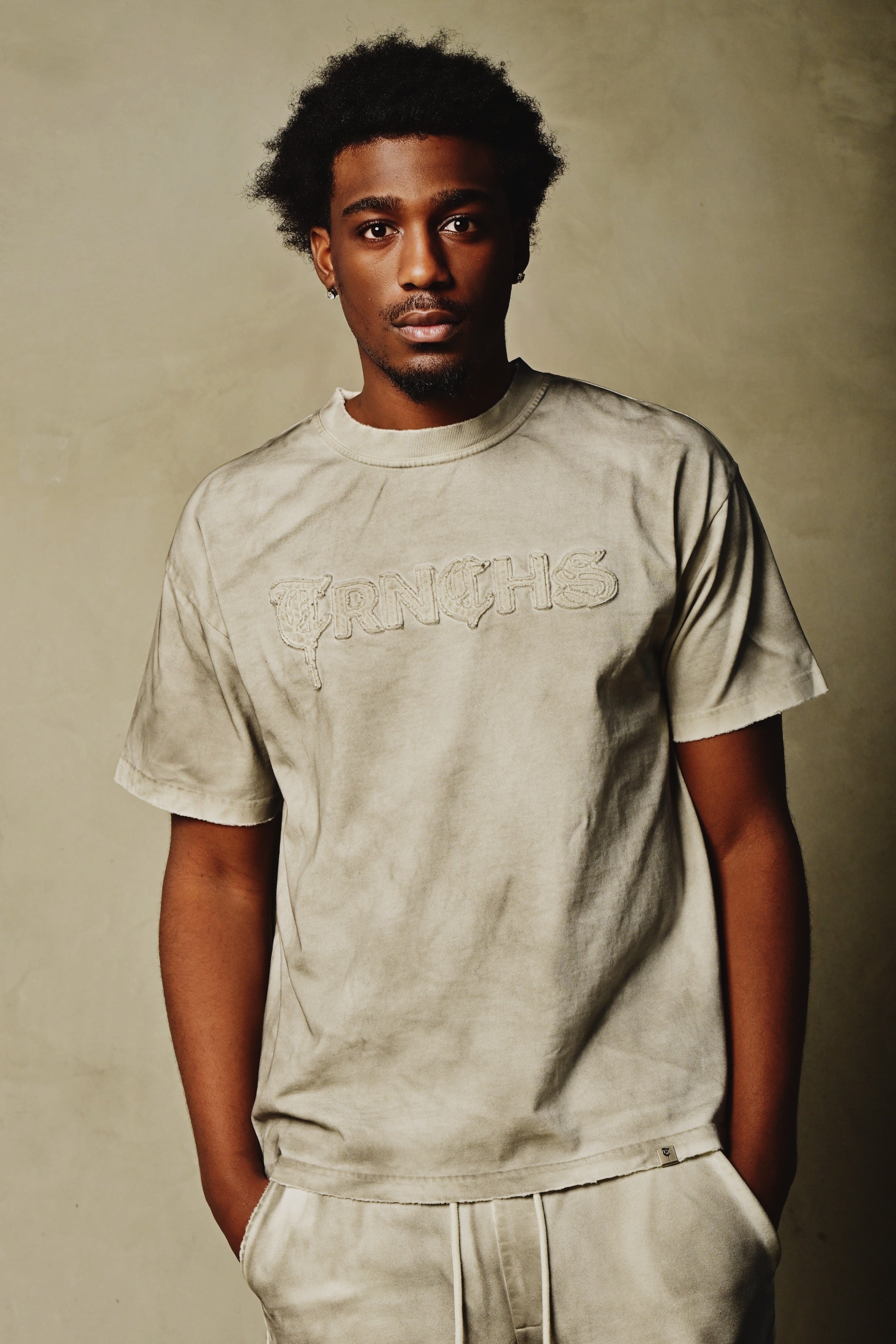 "MAWADA" Smoked Wash Tee