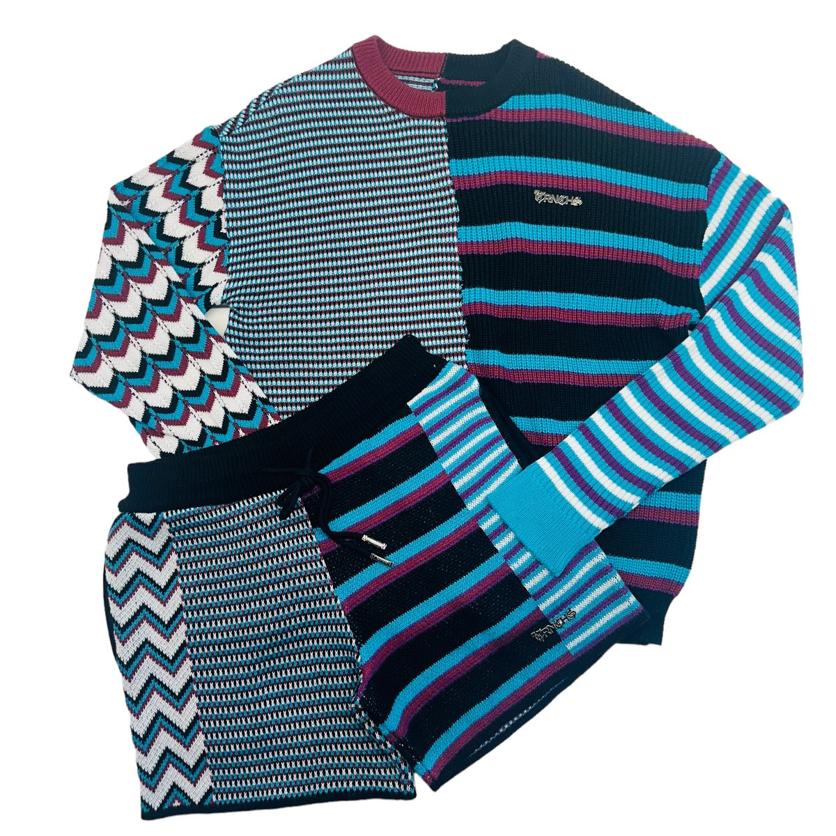 Sale 2PC Blue/Purple "SIDI" Set