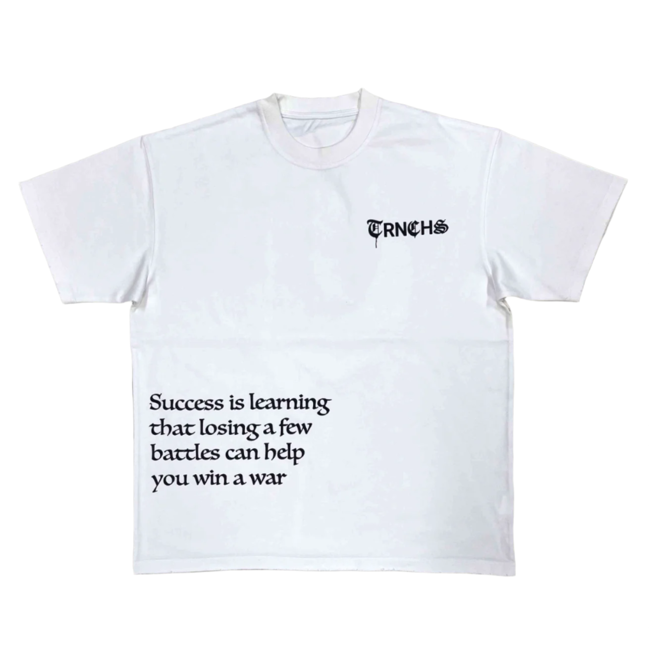 "SUCCESSFUL WAR" White Tee